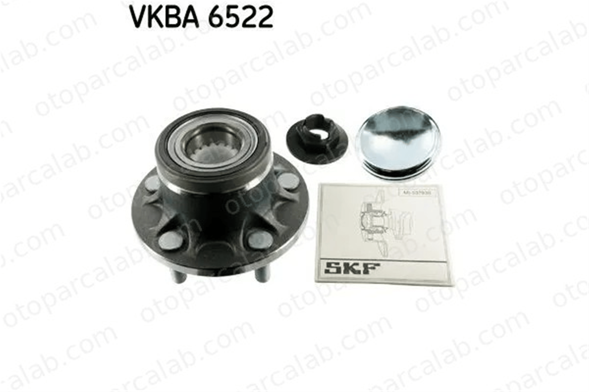 SKF VKBA 6522 Porya Arka Sağ veya Sol FORD TOURNEO CONNECT TRANSIT CONNECT 7T162C299AB 1334289