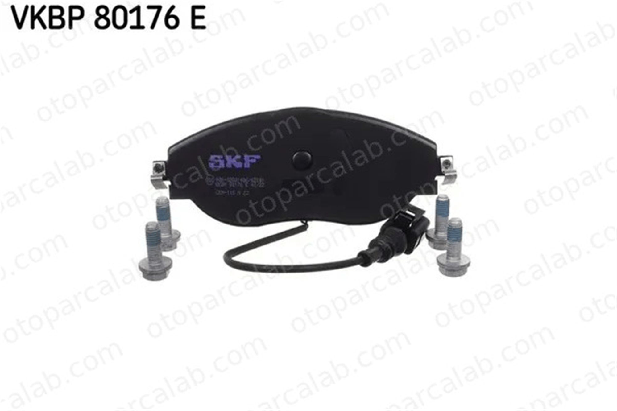 SKF VKBP 80176 E Fren Disk Balata Ön VW GOLF VII TIGUAN VKBP80176E 5Q0698151K