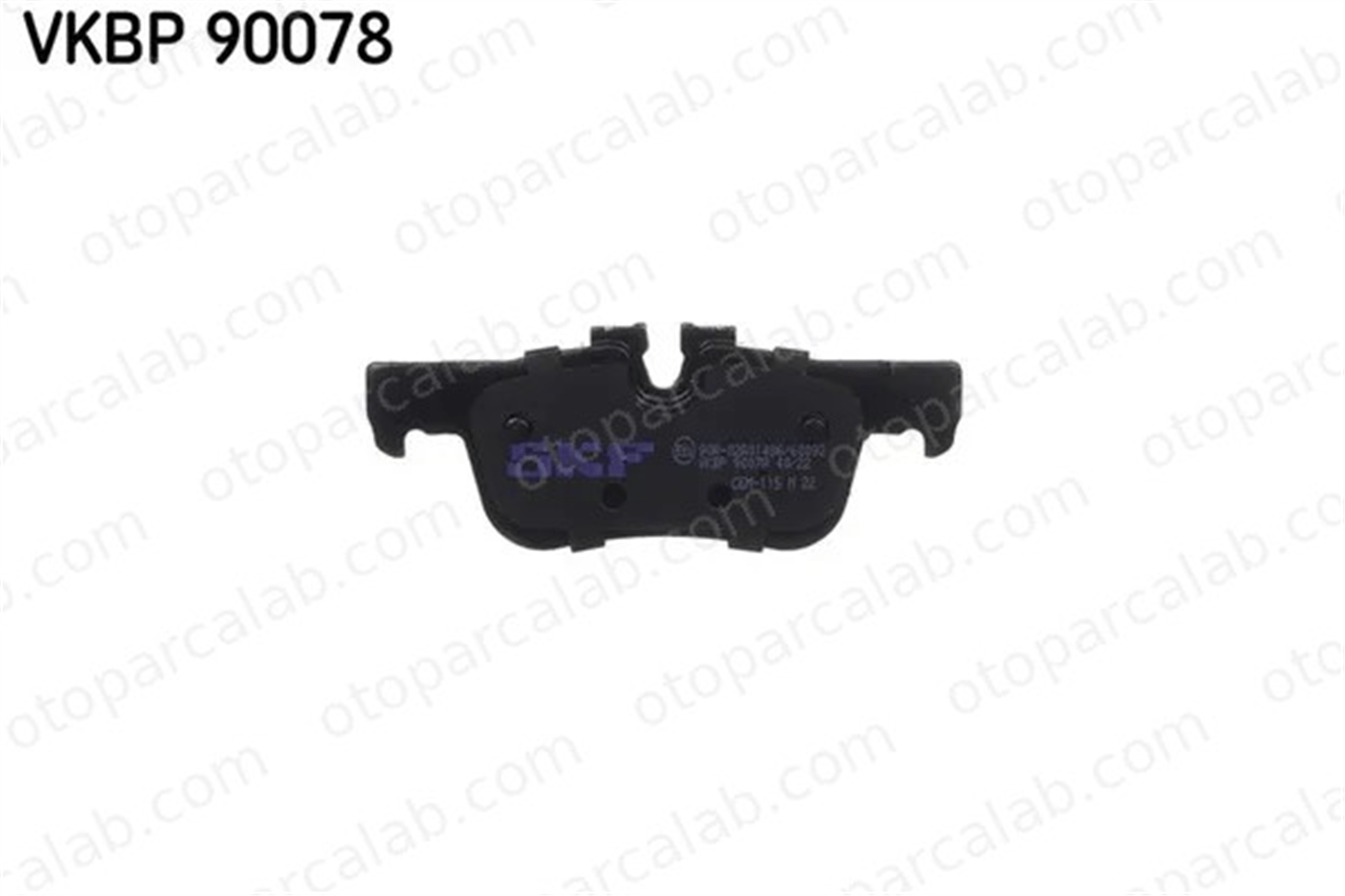 SKF VKBP 90078 Fren Disk Balata Arka BMW X2 X1 VKBP90078 34201543683
