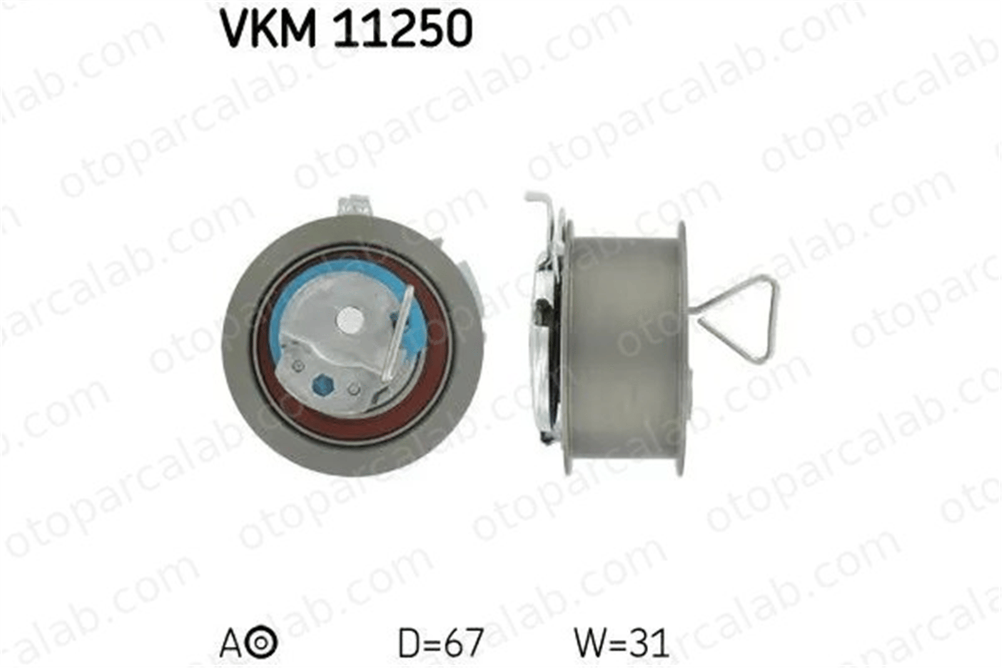 SKF VKM 11250 Triger Gergi Rulmanı VW SHARAN SEAT ALHAMBRA 38109243M 038109243M