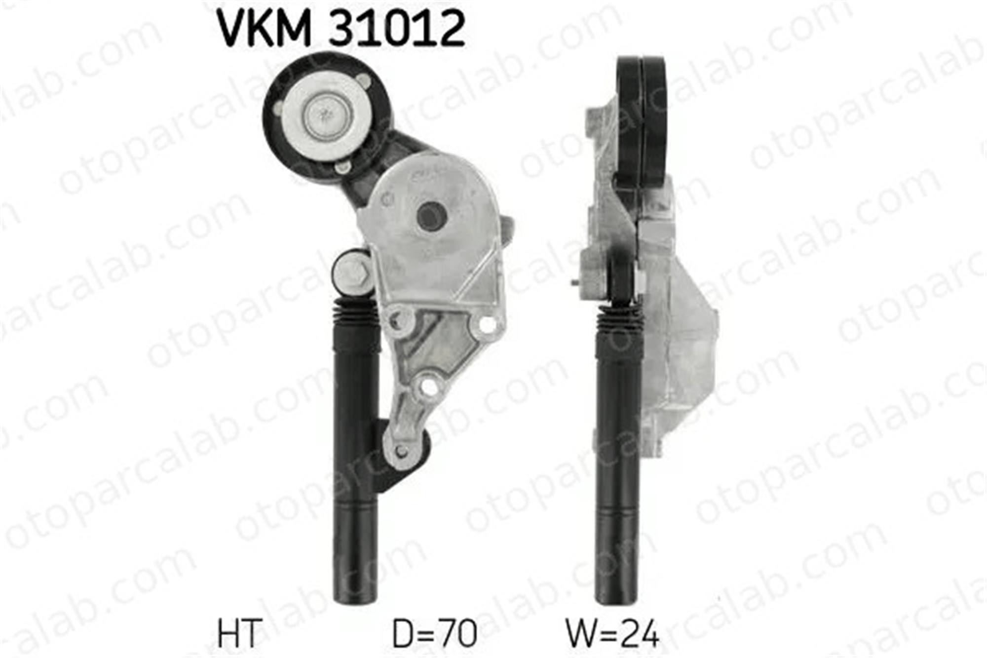 SKF VKM 31012 Vantilatör Kayış Gergi Rulmanı SKODA OCTAVIA I Combi VW BORA I 38903315C 038 903 315 C