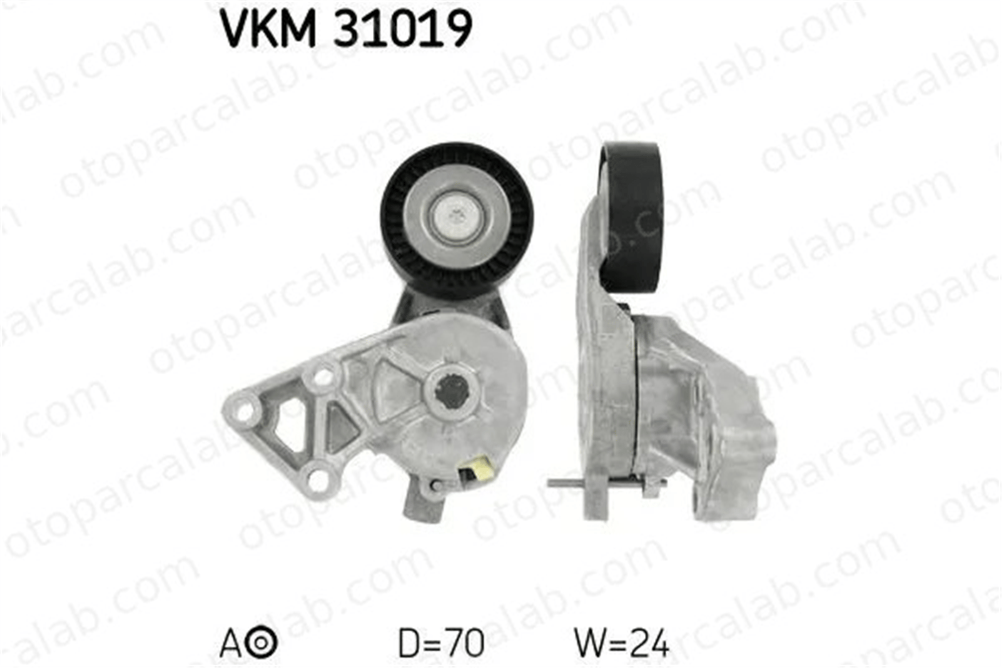 SKF VKM 31019 Vantilatör Kayış Gergi Rulmanı VW BORA I BORA Variant 38903315F 038903315F