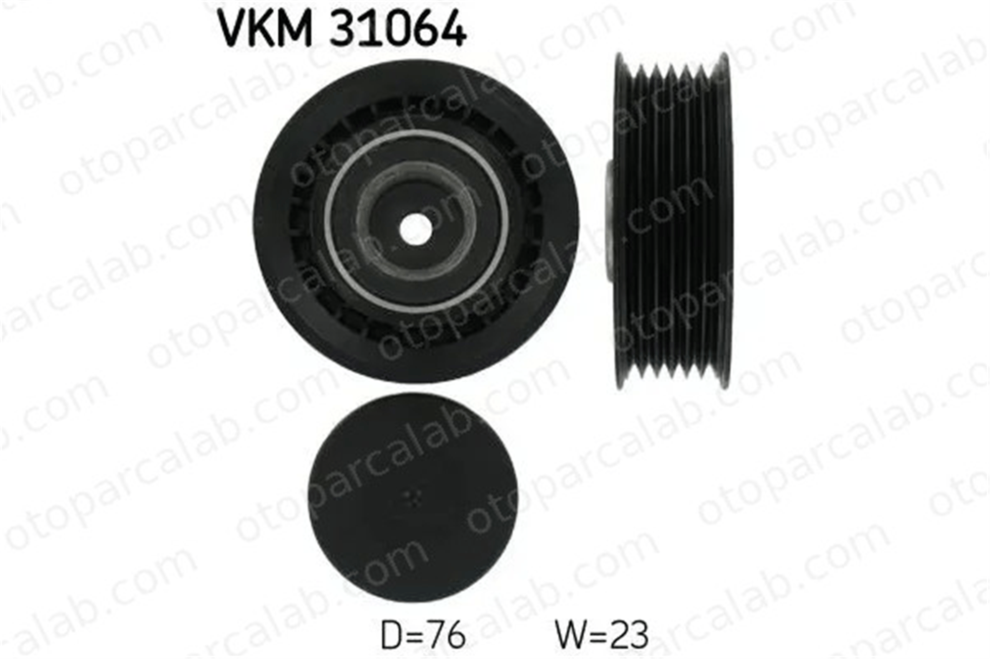 SKF VKM 31064 Vantilatör Kayış Gergi Rulmanı VW TRANSPORTER T4 Panelvan/Van TRANSPORTER T4 Minibüs/Otobüs VKM31064 74145278D