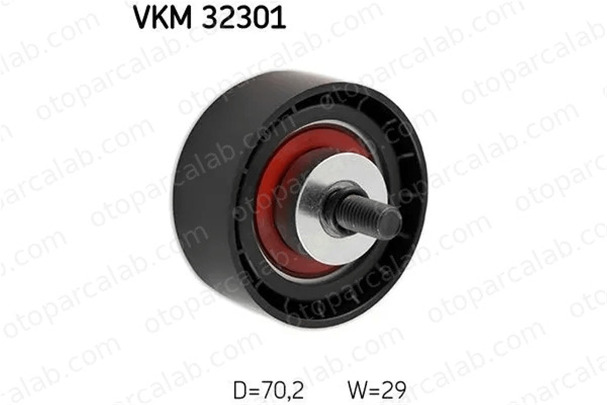SKF VKM 32301 Vantilatör Kayış Gergi Rulmanı IVECO DAILY IV Panelvan/Van DAILY IV Platform şasi 504000412