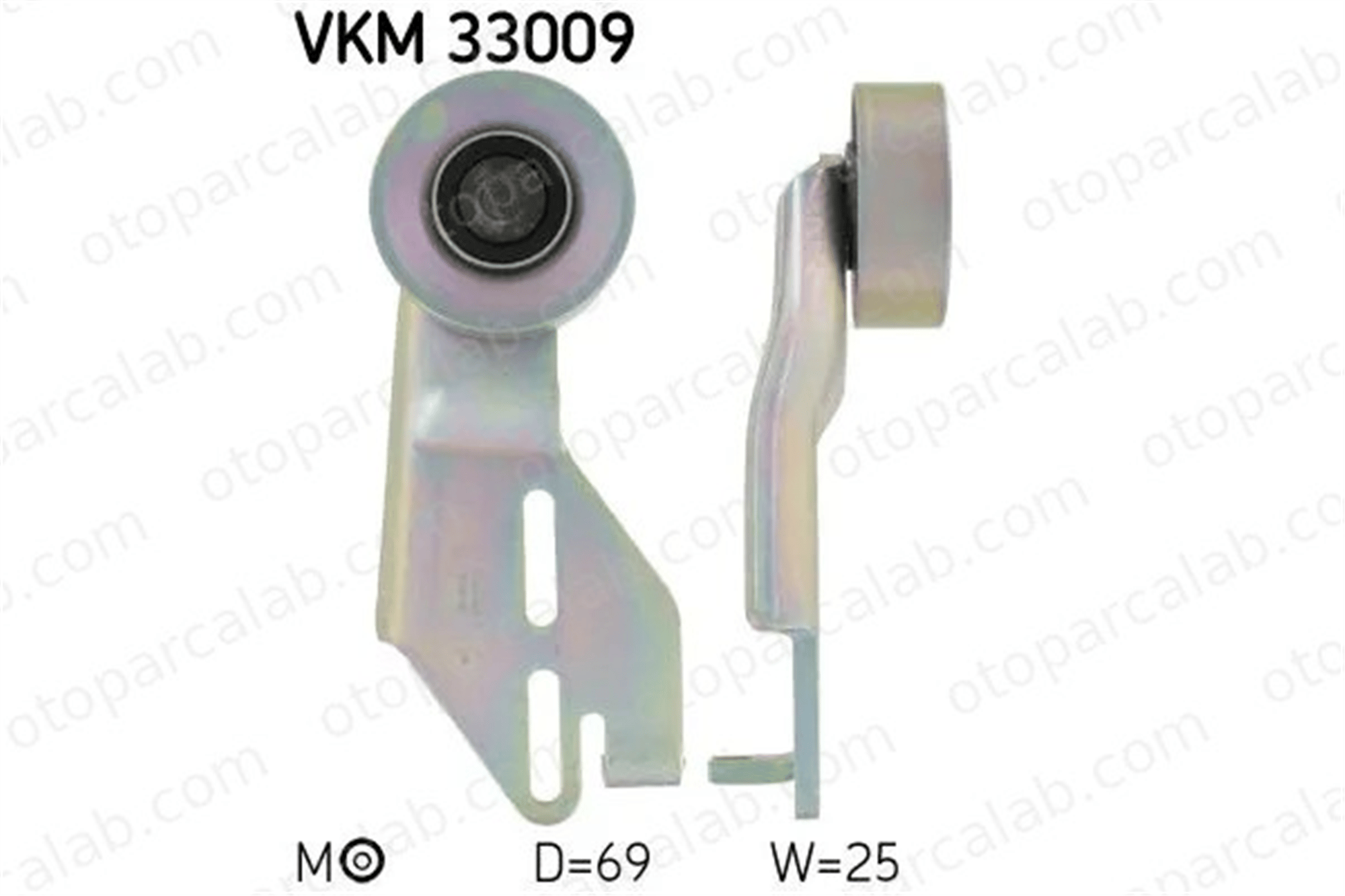 SKF VKM 33009 Vantilatör Kayış Gergi Rulmanı CITROËN SAXO SAXO Hatchback van 575126 YLY100040