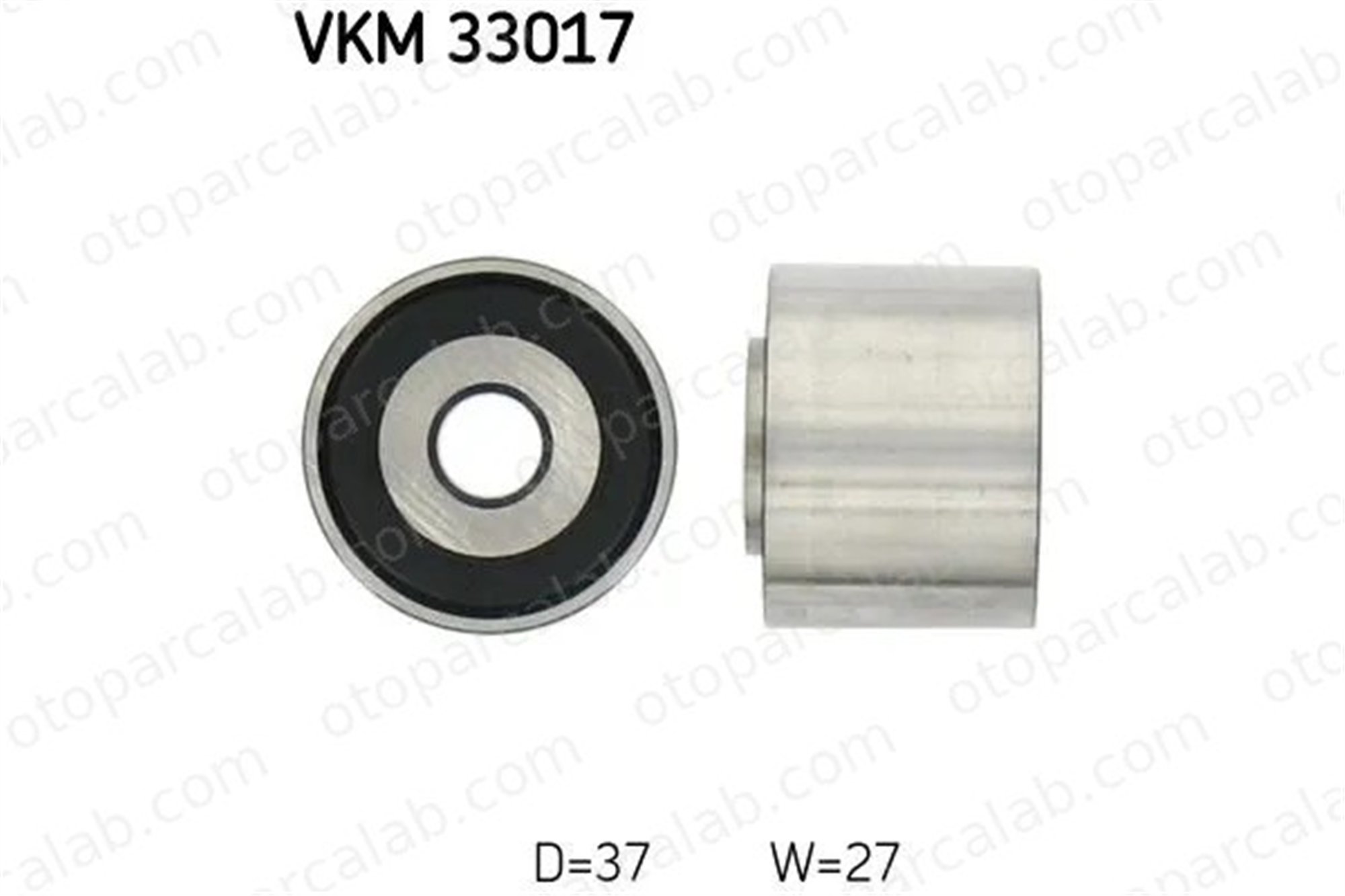 SKF VKM 33017 Vantilatör Kayış Gergi Rulmanı CITROËN BERLINGO / BERLINGO FIRST Kasa/büyük limuzin BERLINGO / BERLINGO FIRST MPV 575146 575159
