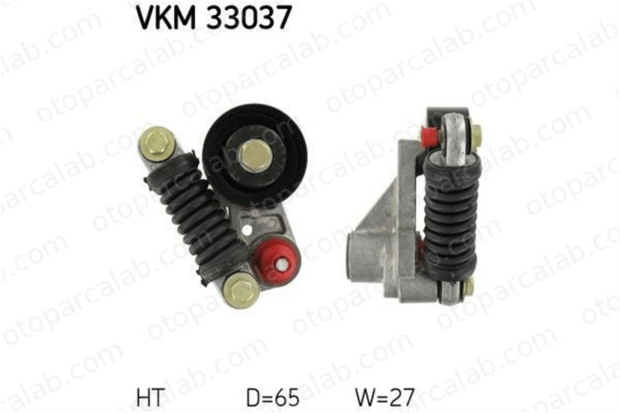 SKF VKM 33037 Vantilatör Kayış Gergi Rulmanı PEUGEOT 206 Hatchback CITROËN XSARA PICASSO 575152