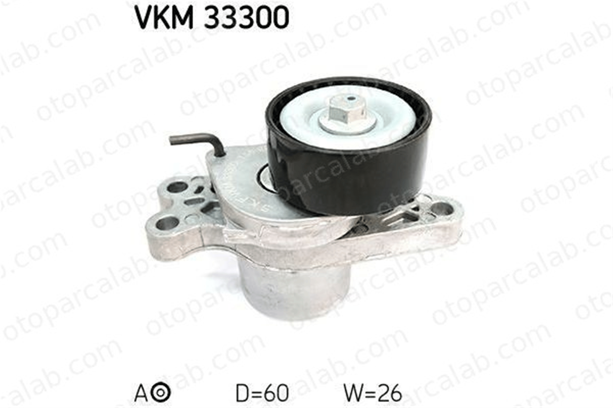 SKF VKM 33300 Vantilatör Kayış Gergi Rulmanı CITROËN BERLINGO / BERLINGO FIRST Kasa/büyük limuzin BERLINGO / BERLINGO FIRST MPV 1611424580 575197