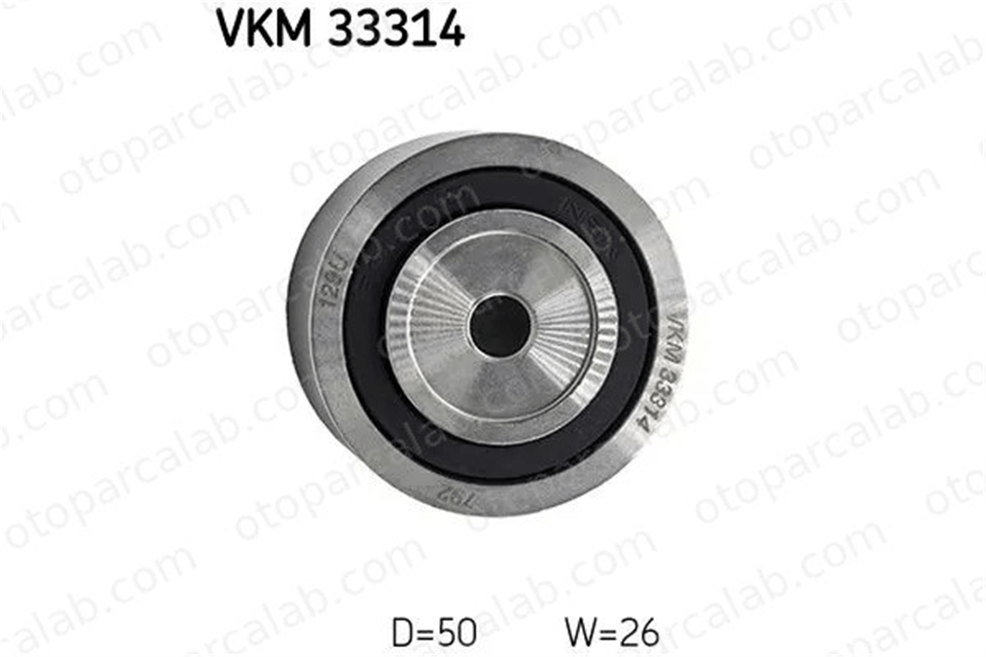 SKF VKM 33314 Vantilatör Kayış Gergi Rulmanı CITROËN JUMPER Panelvan/Van PEUGEOT BOXER Panelvan/Van 575192 575195
