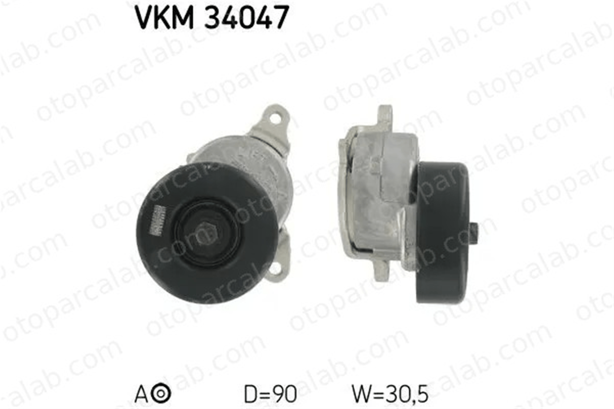 SKF VKM 34047 Vantilatör Kayış Gergi Rulmanı FORD MONDEO I Turnier MONDEO I 93BB6A228AG 1069144