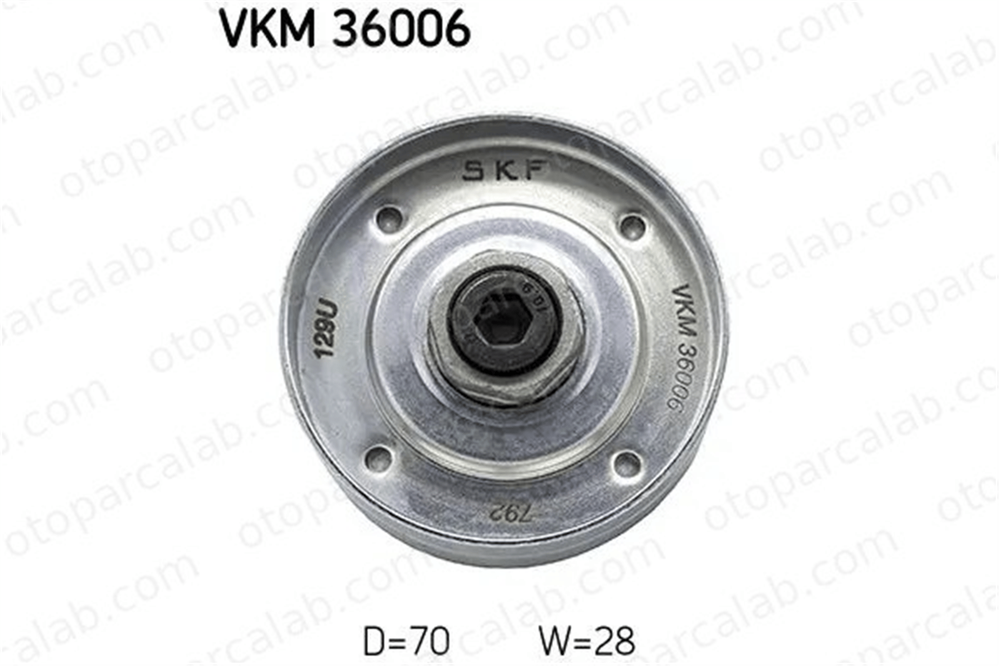 SKF VKM 36006 Vantilatör Kayış Gergi Rulmanı RENAULT LAGUNA I Grandtour LAGUNA I 7700851321