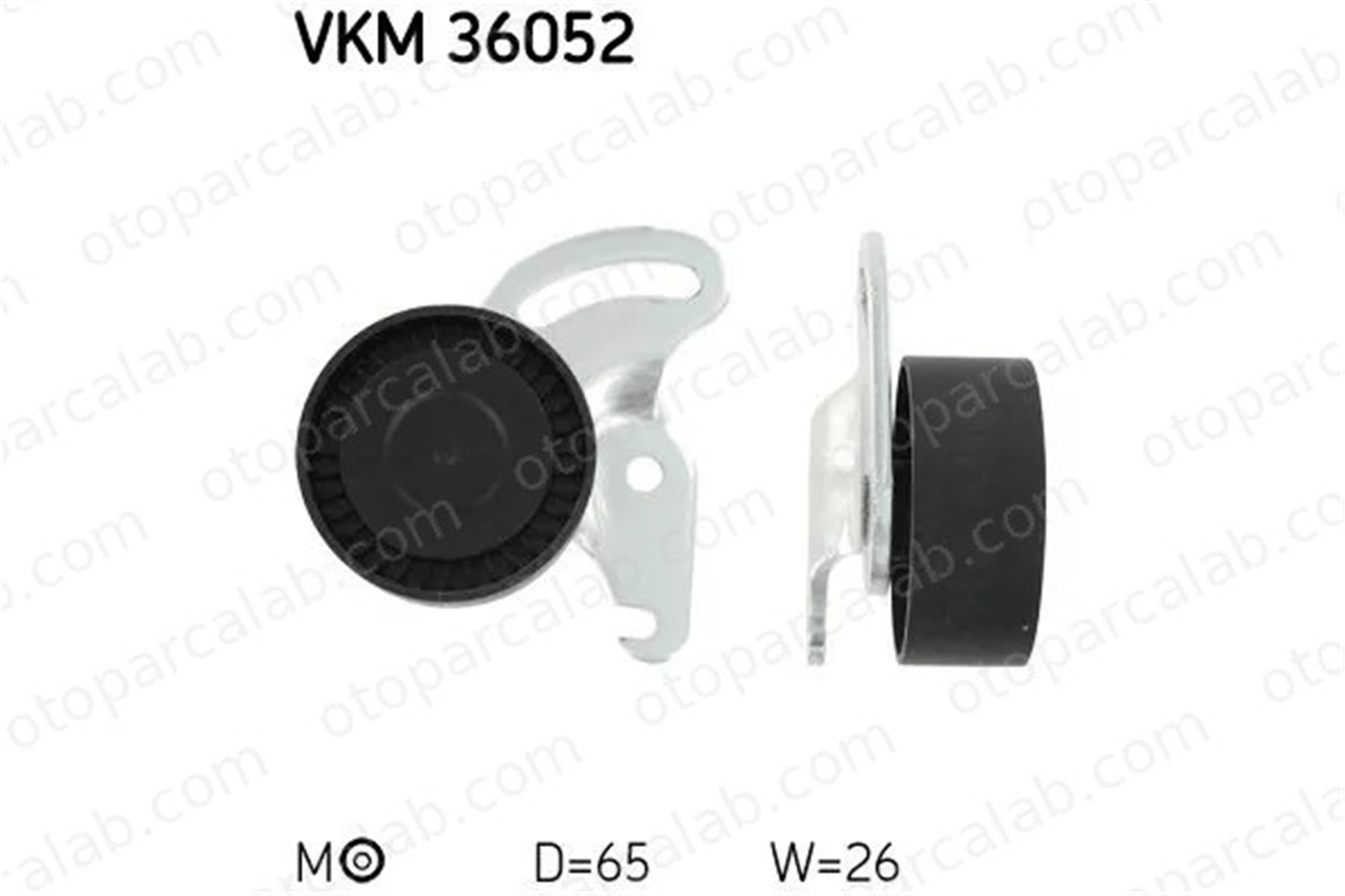 SKF VKM 36052 Vantilatör Kayış Gergi Rulmanı RENAULT MEGANE II CLIO III 8200328372 1175000Q1J