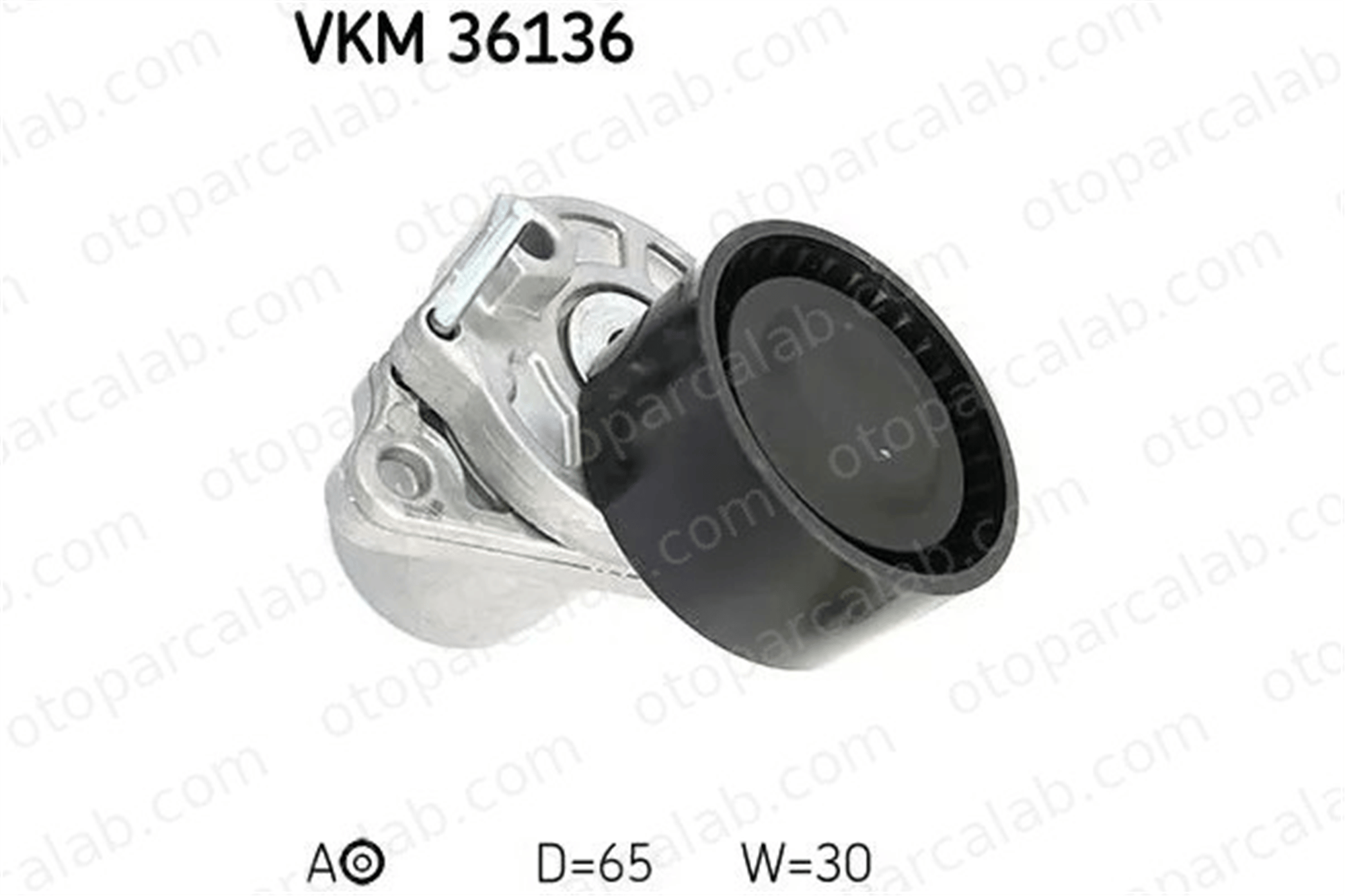 SKF VKM 36136 Vantilatör Kayış Gergi Rulmanı RENAULT TRAFIC III Minibüs/Otobüs NISSAN X-TRAIL III A6262000270 1172000Q9E