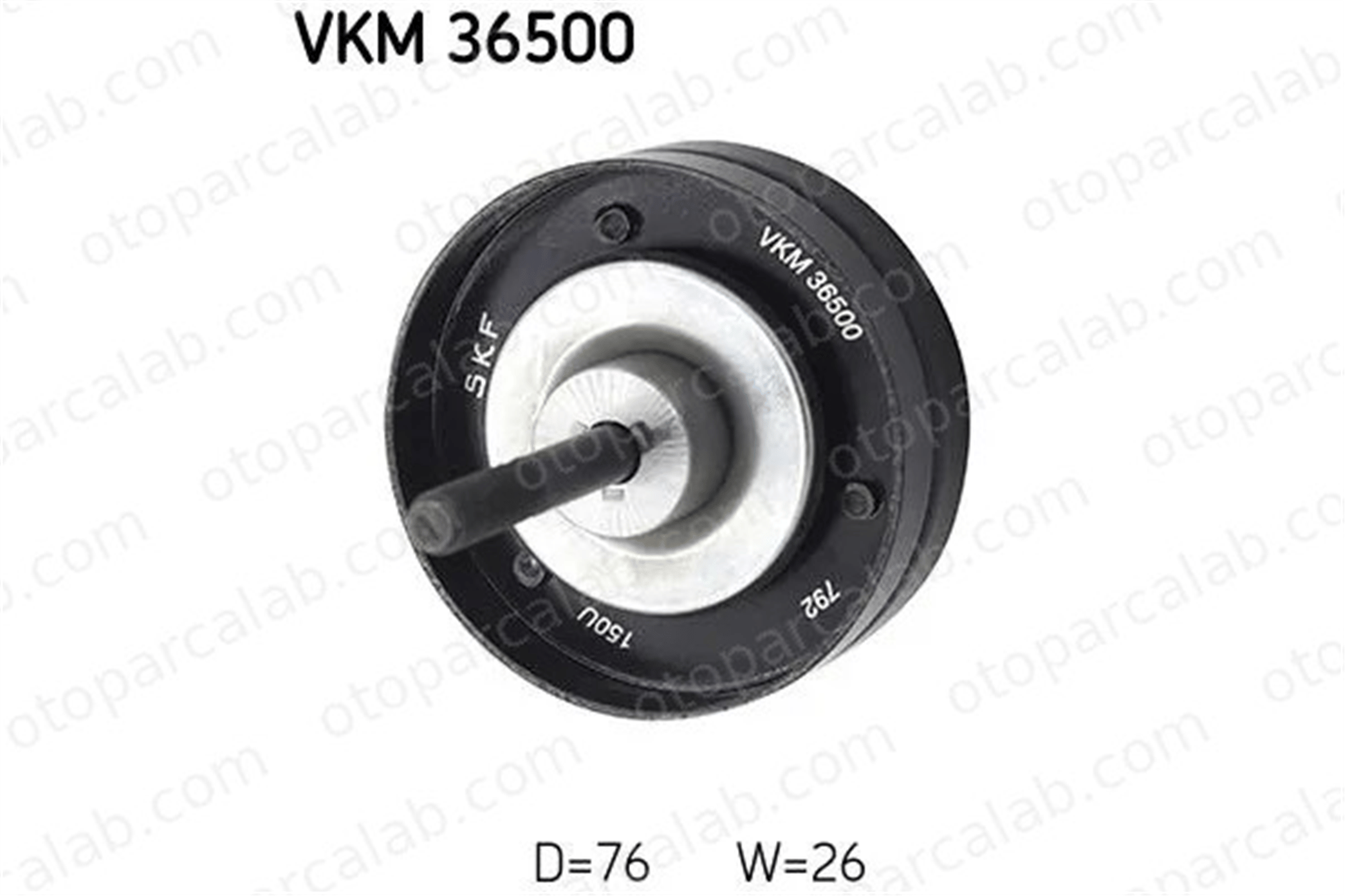 SKF VKM 36500 Vantilatör Kayış Gergi Rulmanı VOLVO S70 V70 I 9207905