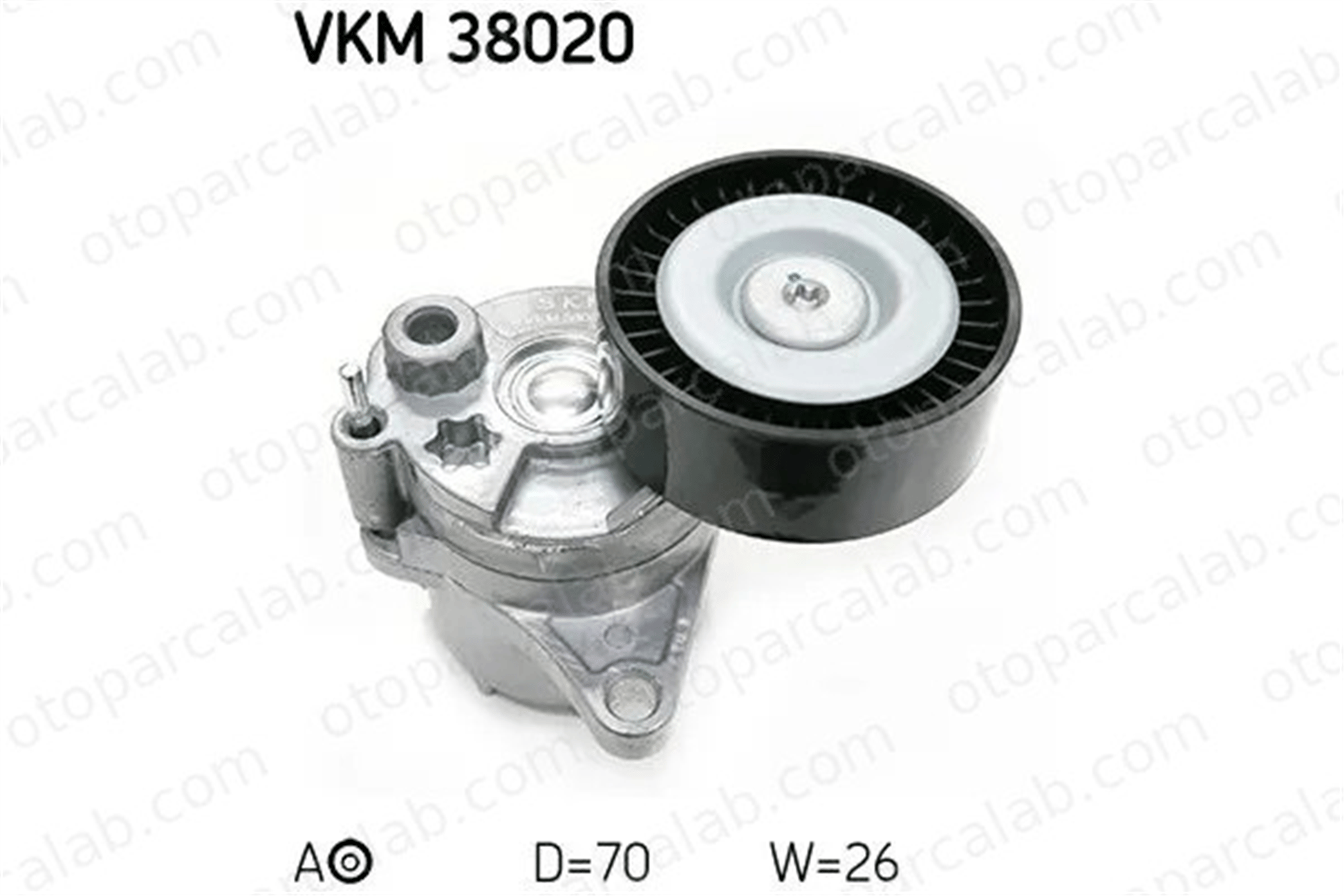 SKF VKM 38020 Vantilatör Kayış Gergi Rulmanı MERCEDES-BENZ E-SERISI E-SERISI T-Model K05080243AA 68001798AB
