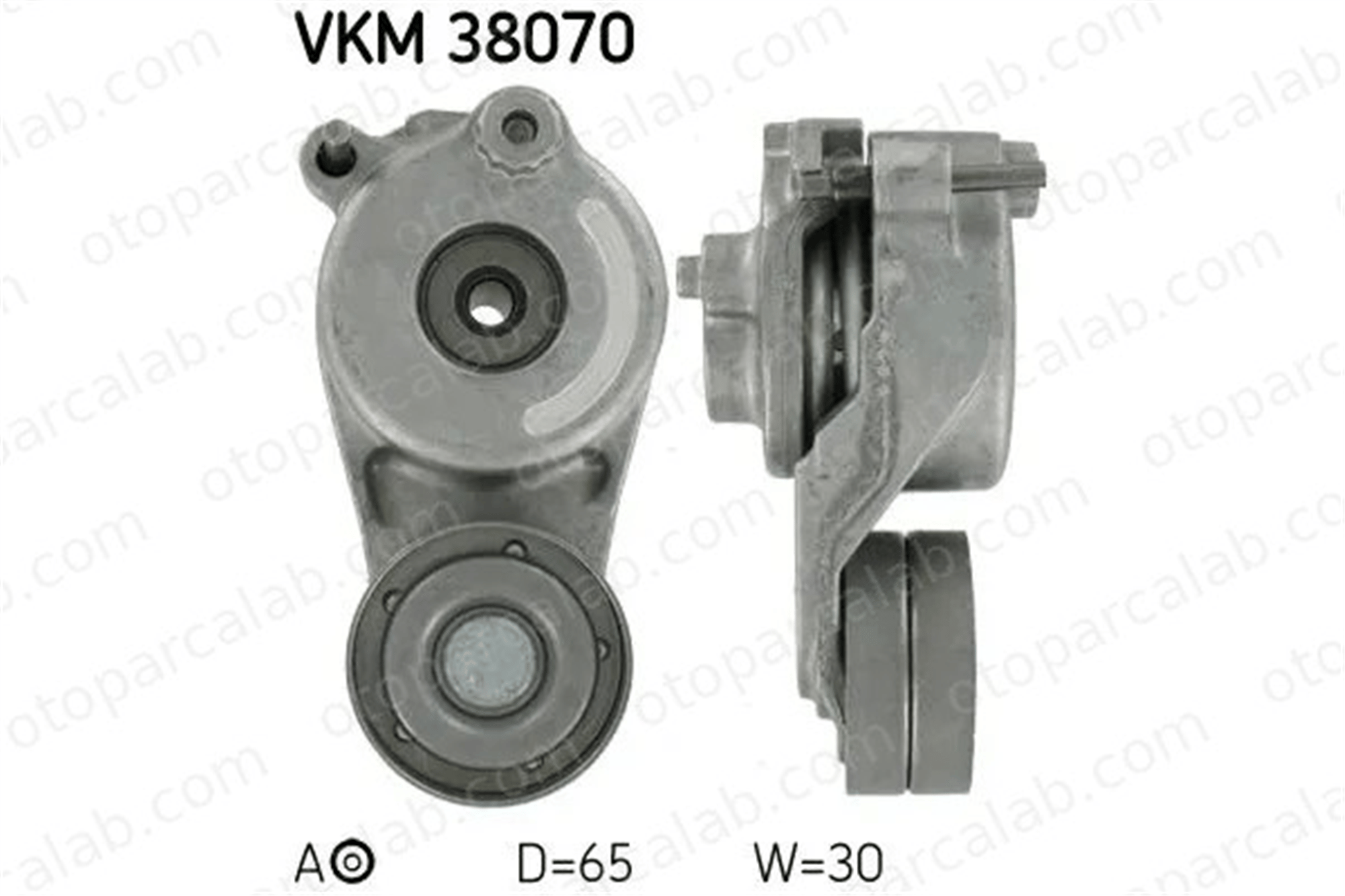 SKF VKM 38070 Vantilatör Kayış Gergi Rulmanı MERCEDES-BENZ E-SERISI E-SERISI T-Model A6422001370 K68040206AA