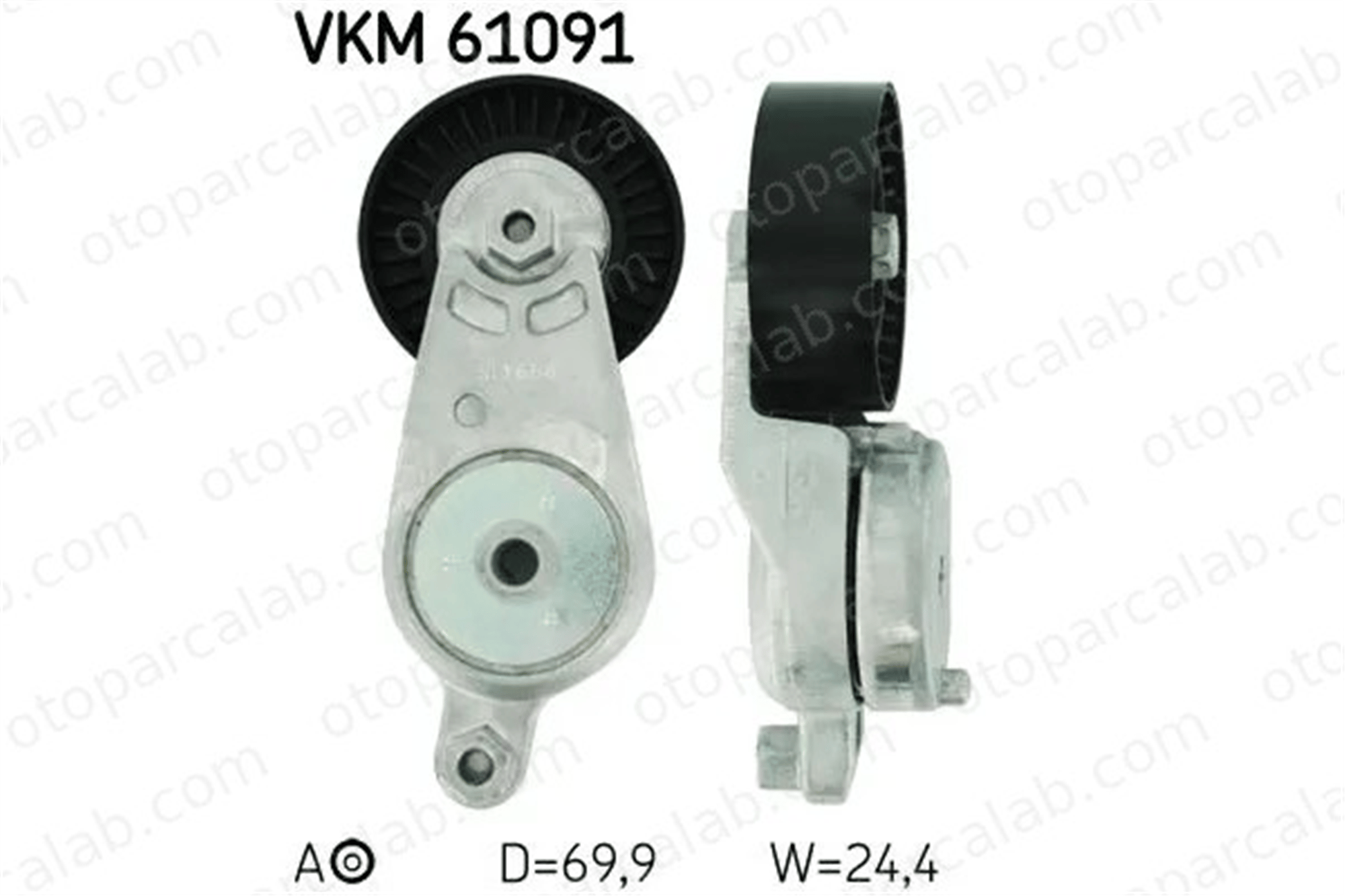 SKF VKM 61091 Vantilatör Kayış Gergi Rulmanı TOYOTA CAMRY CAMRY Sedan 166200V050 166200V051