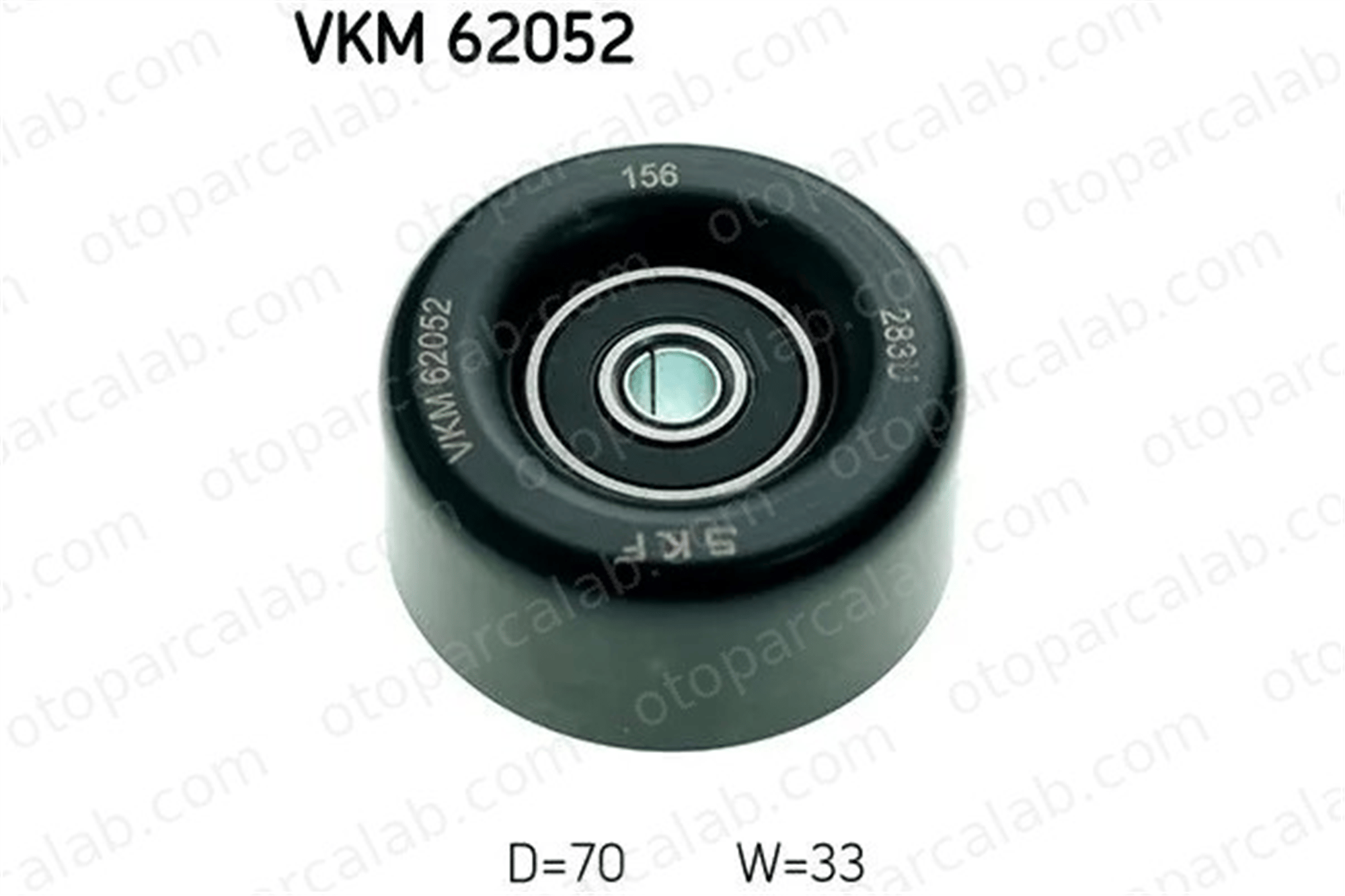 SKF VKM 62052 Vantilatör Kayış Gergi Rulmanı NISSAN PATHFINDER III NP300 NAVARA 11927ED320