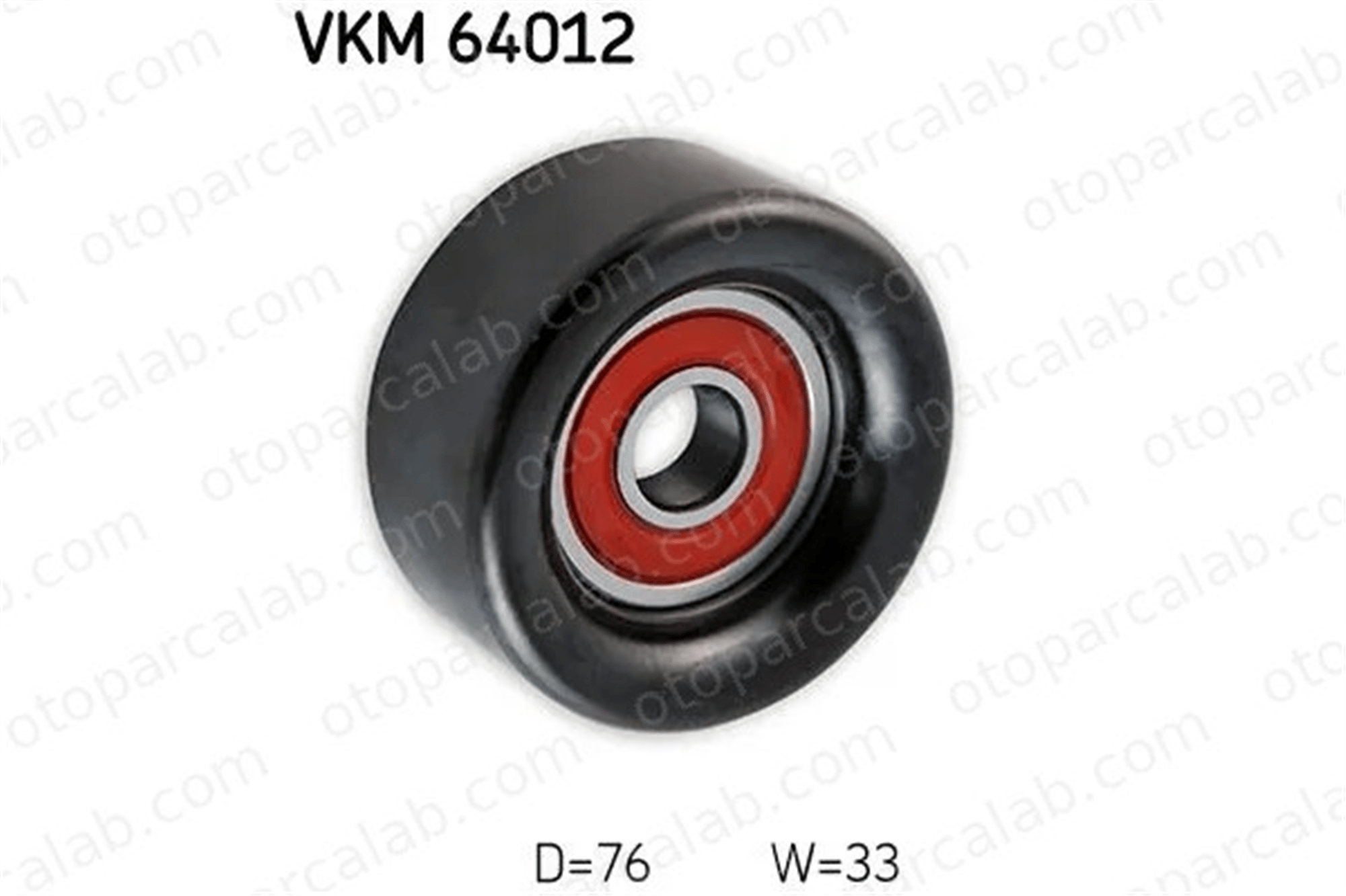 SKF VKM 64012 Vantilatör Kayış Gergi Rulmanı HYUNDAI H-1 / STAREX Minibüs/Otobüs H-1 Cargo 252864A000 252864A010