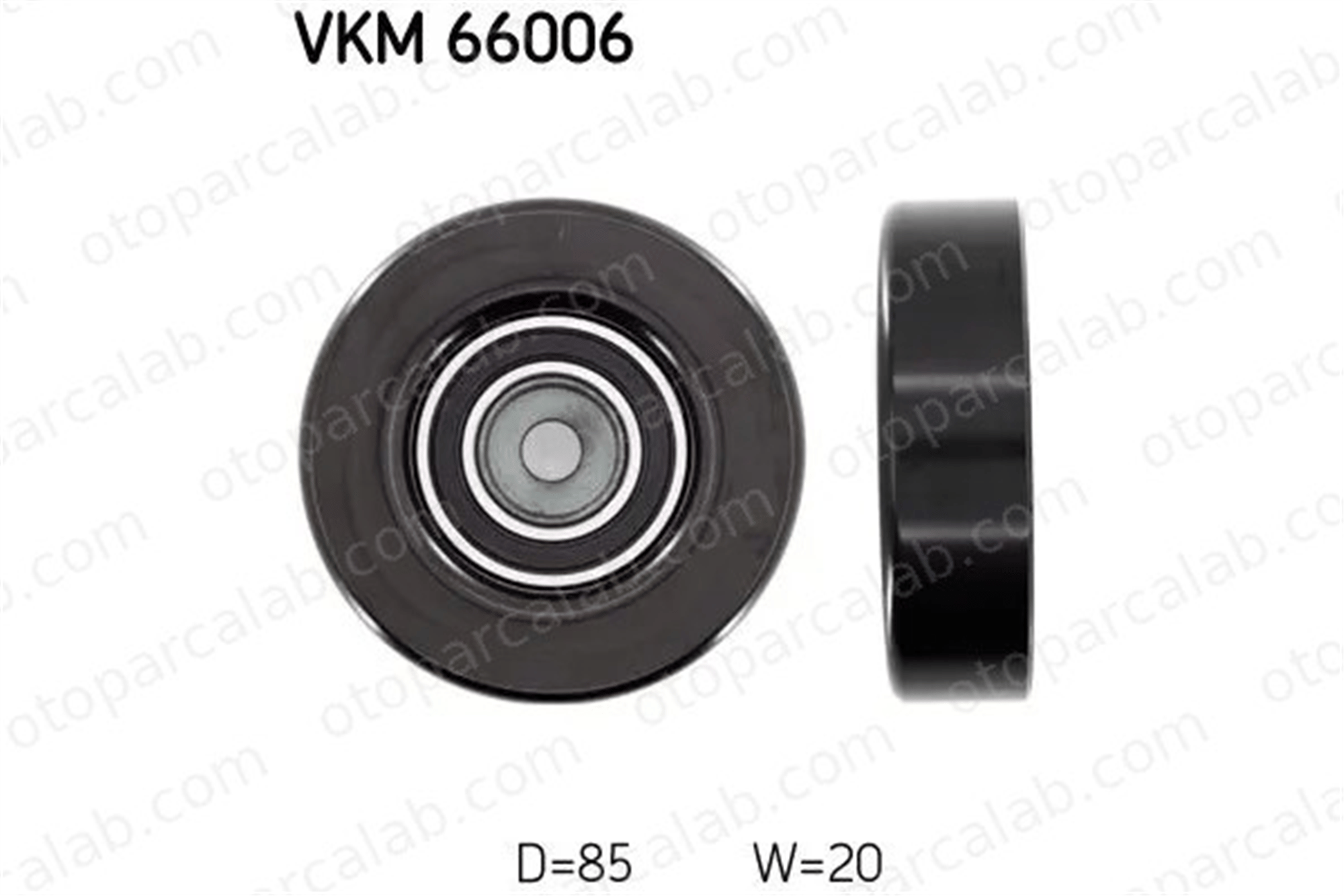 SKF VKM 66006 Vantilatör Kayış Gergi Rulmanı SUZUKI GRAND VITARA I GRAND VITARA II 1753077E00