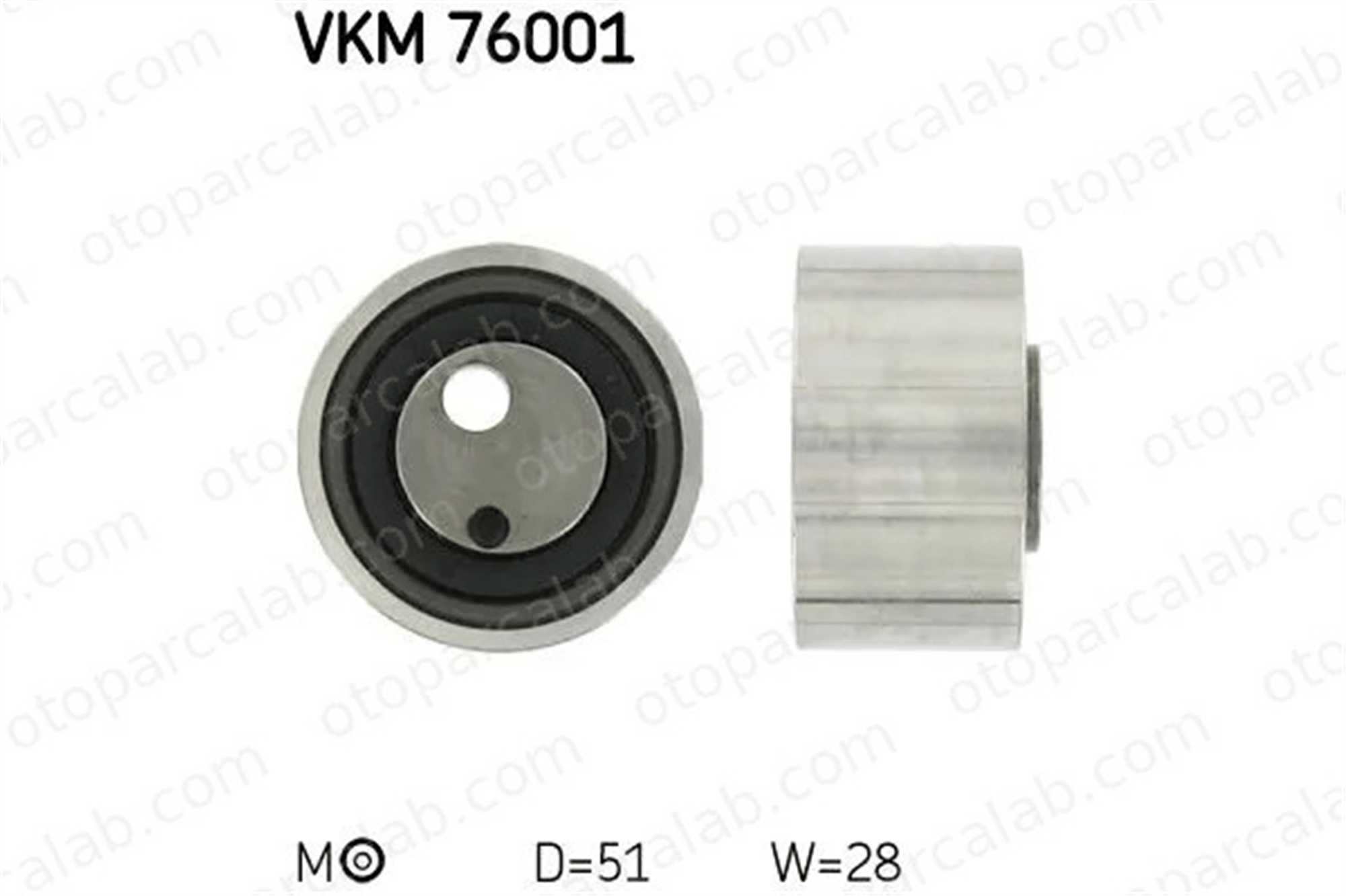SKF VKM 76001 Triger Gergi Rulmanı SUZUKI SWIFT II Hatchback BALENO Station wagon 12810 71C02