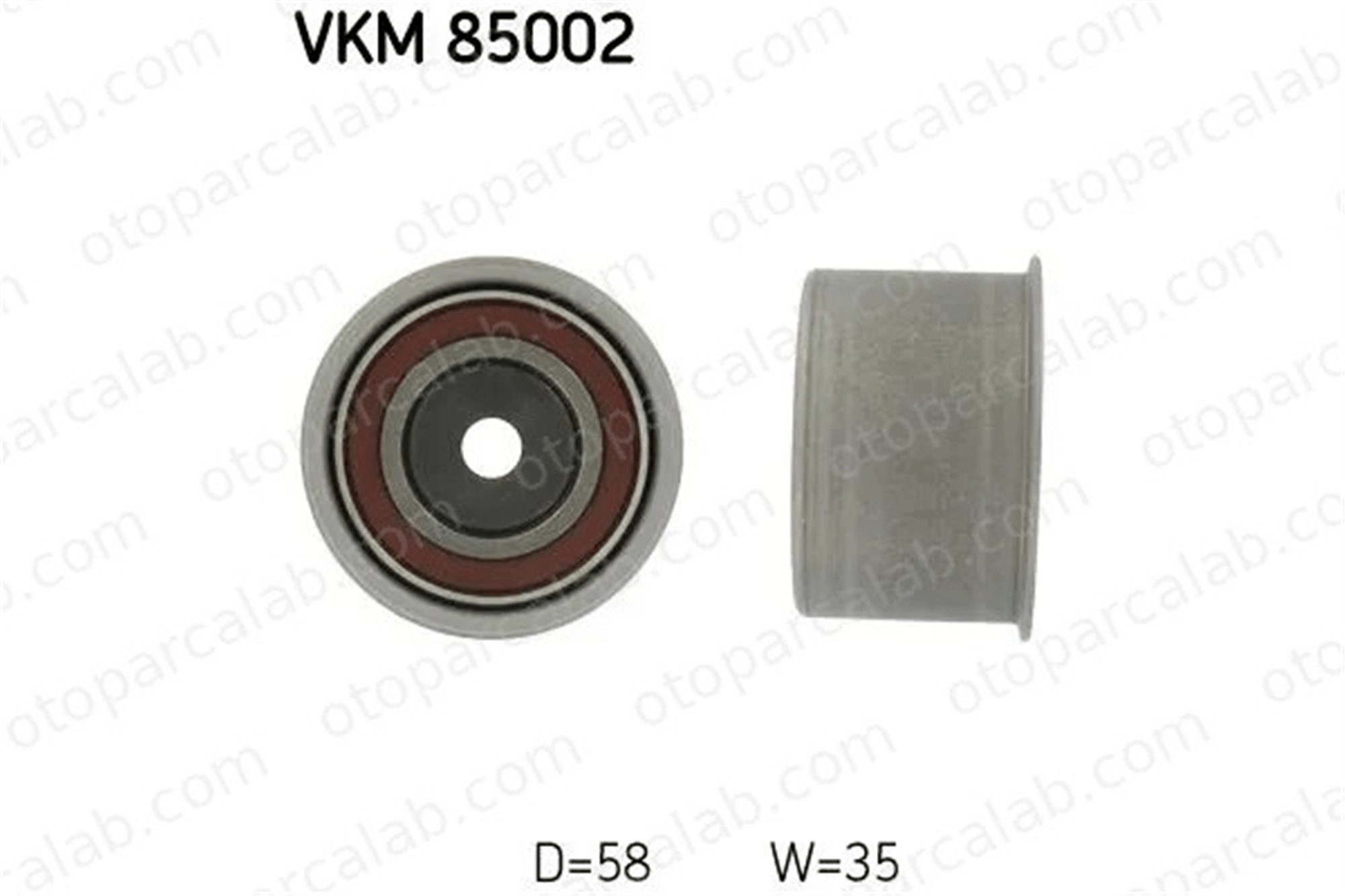 SKF VKM 85002 Vantilatör Kayış Gergi Rulmanı CHRYSLER STRATUS MITSUBISHI PAJERO SPORT I VKM85002 MD151447