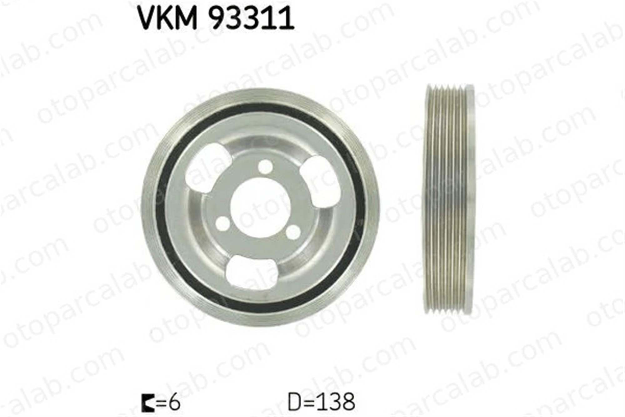 SKF VKM 93311 Krank Kasnak MINI MINI MINI COUNTRYMAN 11237562801 11237622909