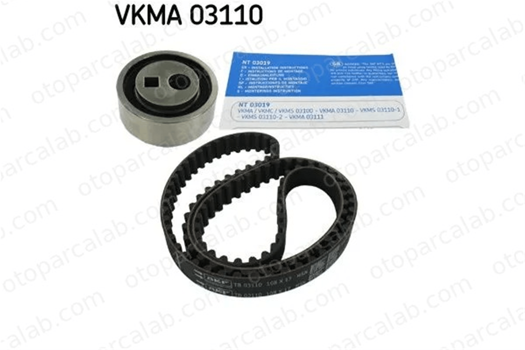 SKF VKMA 03110 Triger Kayış Seti CITROËN AX BX 81644 0816.44