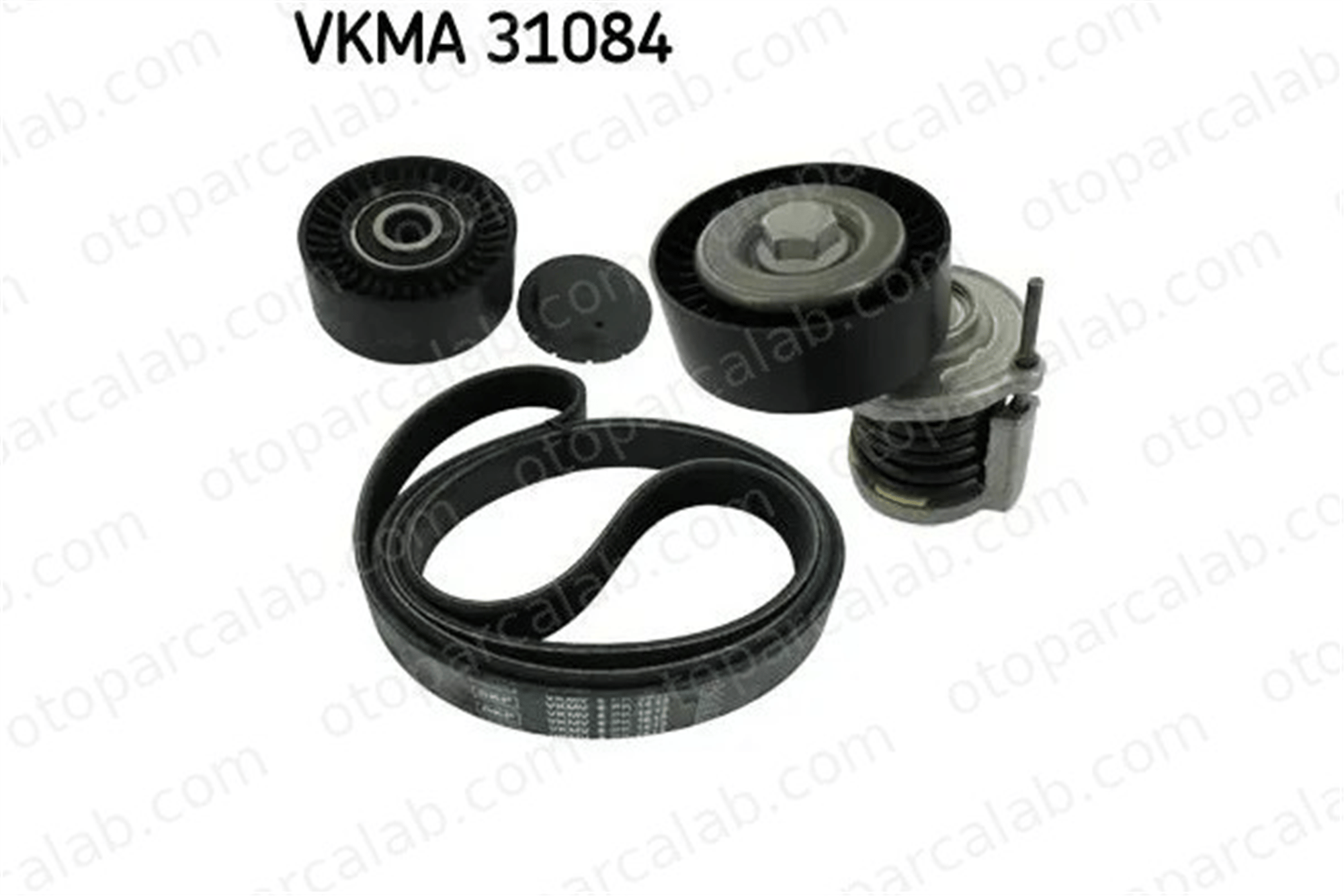 SKF VKMA 31084 Vantilatör Kayış Seti AUDI A4 B7 A4 B7 Avant 38903315AD 038 903 315 AD