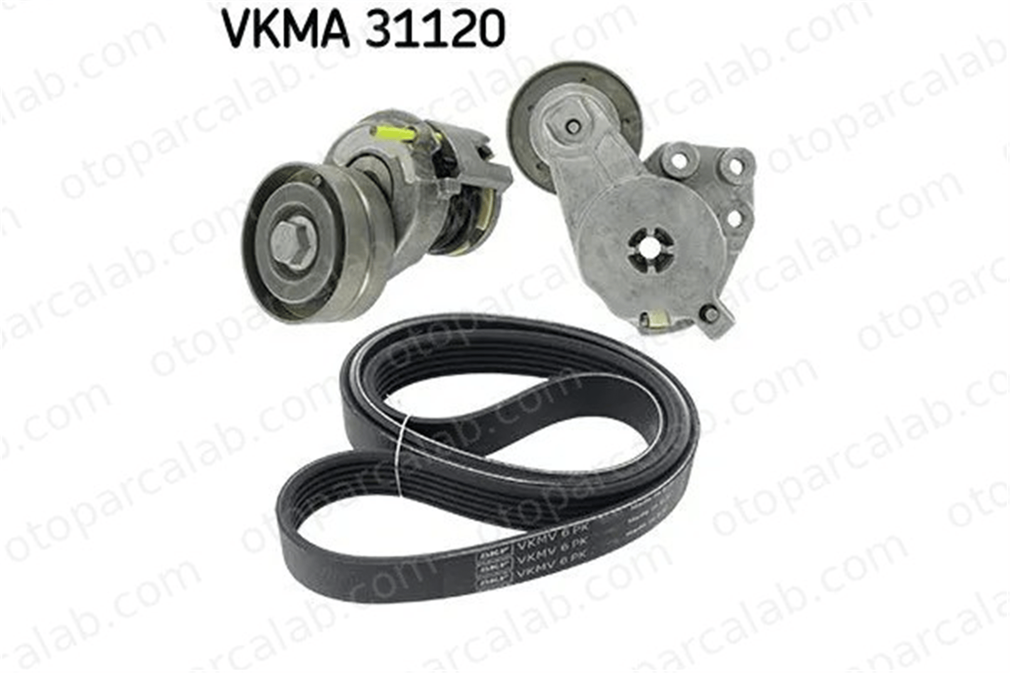 SKF VKMA 31120 Vantilatör Kayış Seti VW TOURAN TIGUAN 3C145299AC 03C 145 299 AC