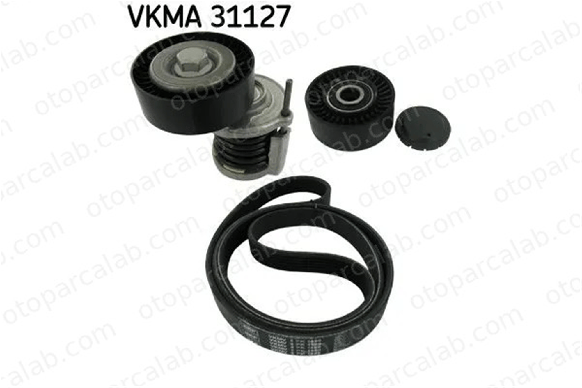 SKF VKMA 31127 Vantilatör Kayış Seti AUDI A4 B8 A4 B8 Avant 38903315AD 55193360