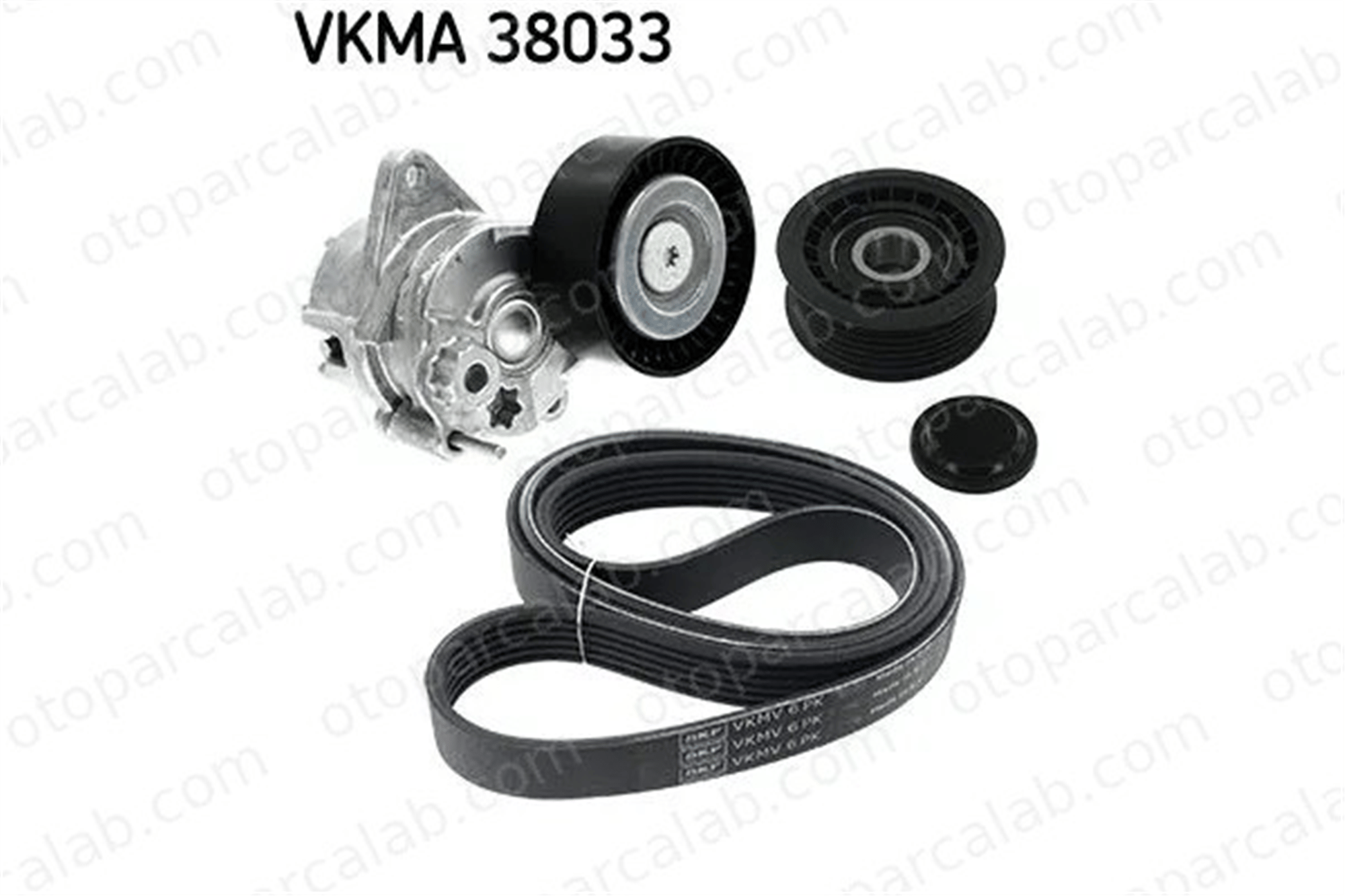 SKF VKMA 38033 Vantilatör Kayış Seti MERCEDES-BENZ VITO Minibüs/Otobüs VITO Panelvan/Van 59903341A 059 903 341 A