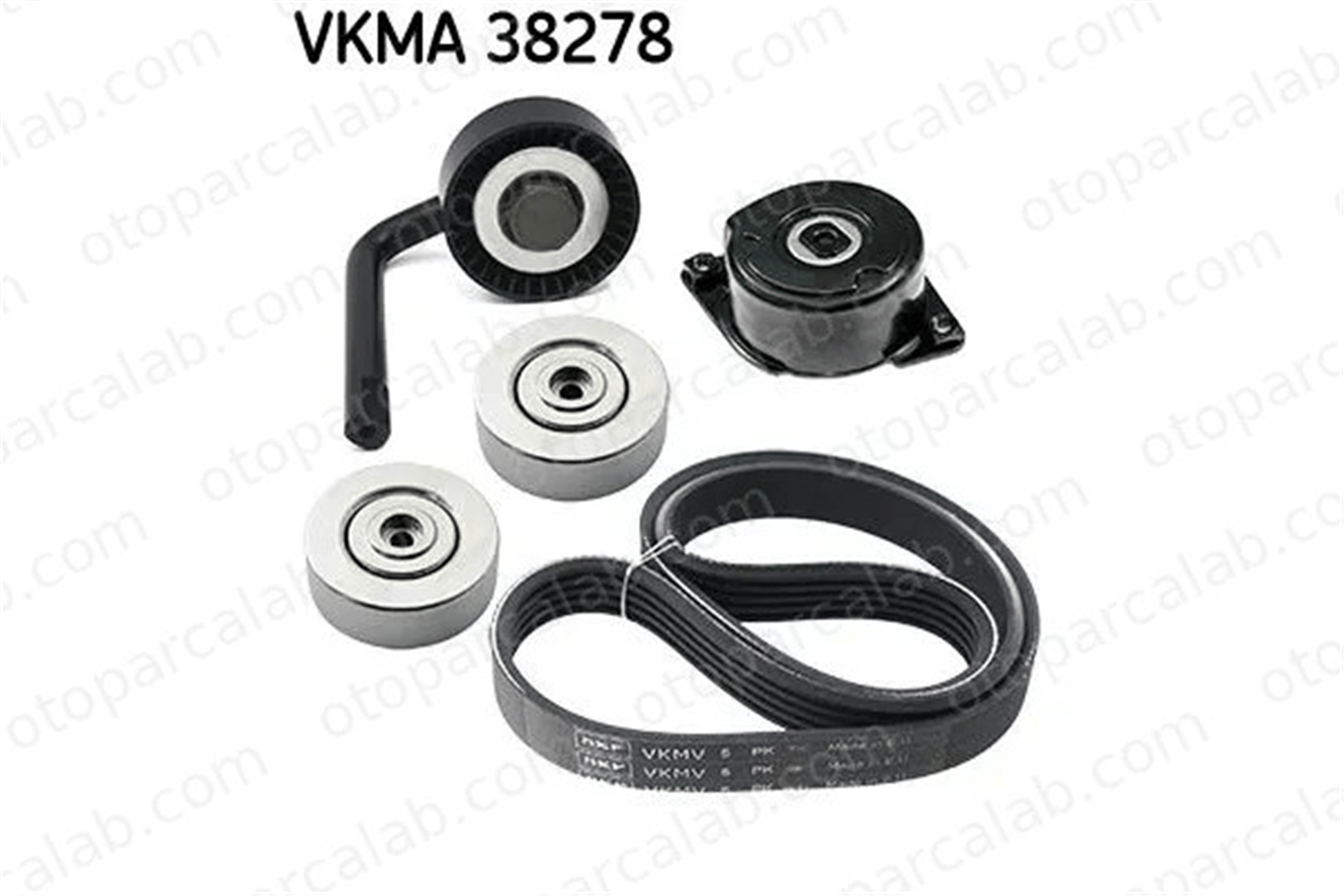 SKF VKMA 38278 Vantilatör Kayış Seti BMW 5 5 Touring 11282247435 11282248483
