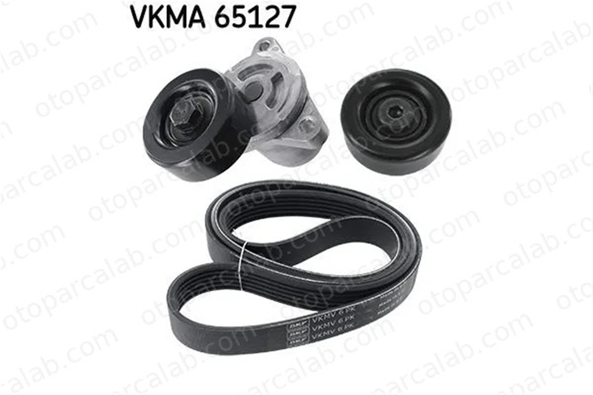 SKF VKMA 65127 Vantilatör Kayış Seti HYUNDAI TUCSON KIA SPORTAGE II 2521227000 2521227001