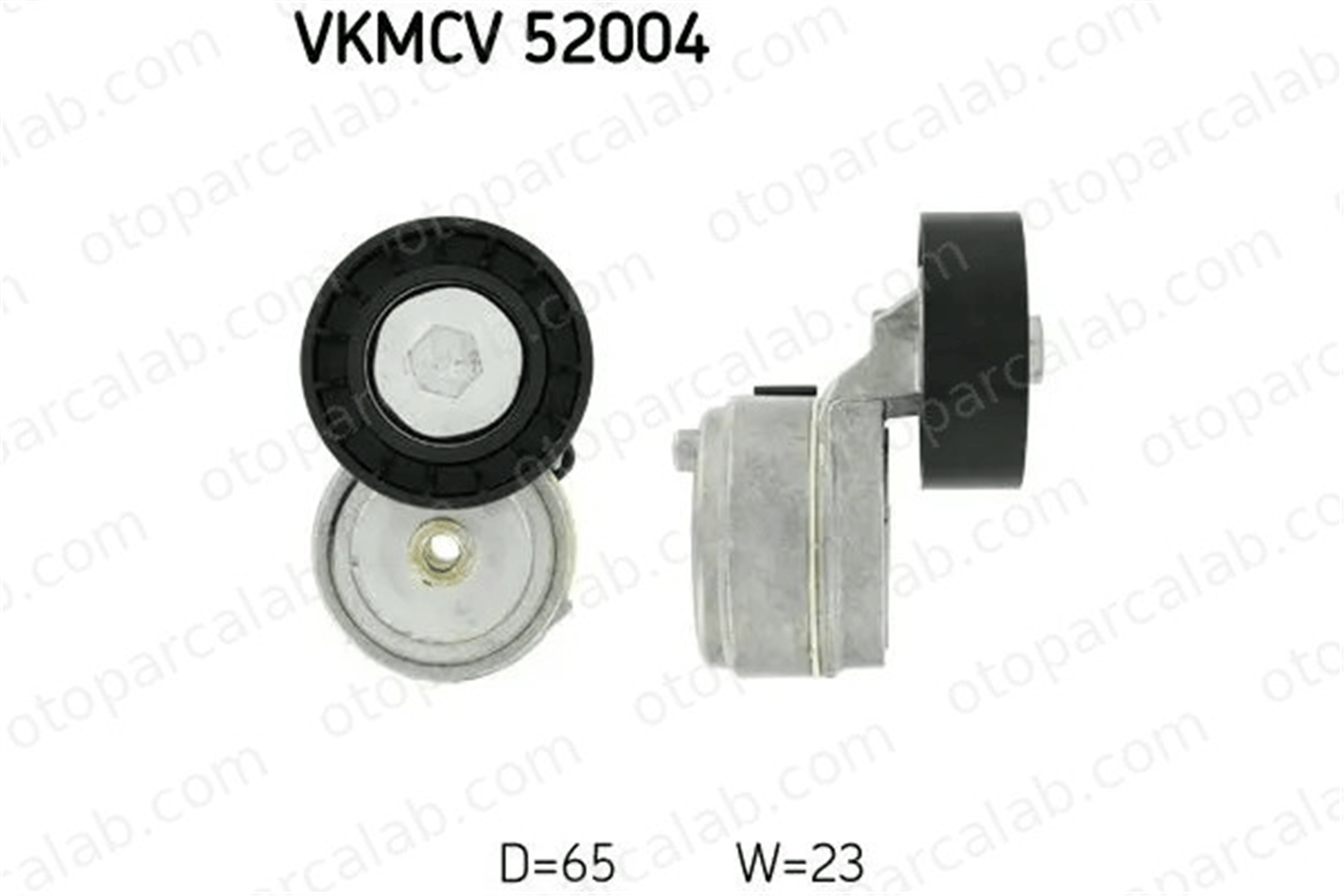 SKF VKMCV 52004 Vantilatör Kayış Gergi Rulmanı IVECO DAILY III Panelvan/Van DAILY III Platform şasi 500332622 5010284907