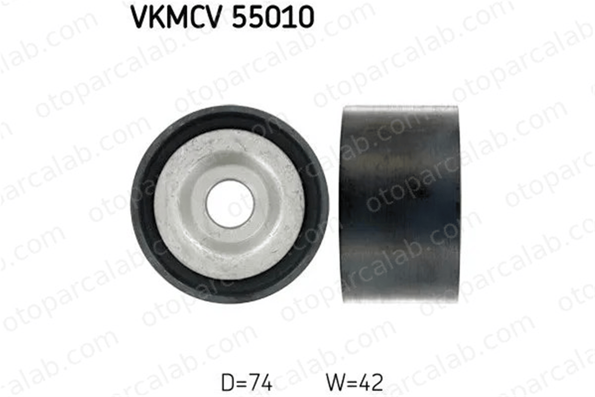 SKF VKMCV 55010 Vantilatör Kayış Gergi Rulmanı MAN F90 TGS I 51958006061 51958006075