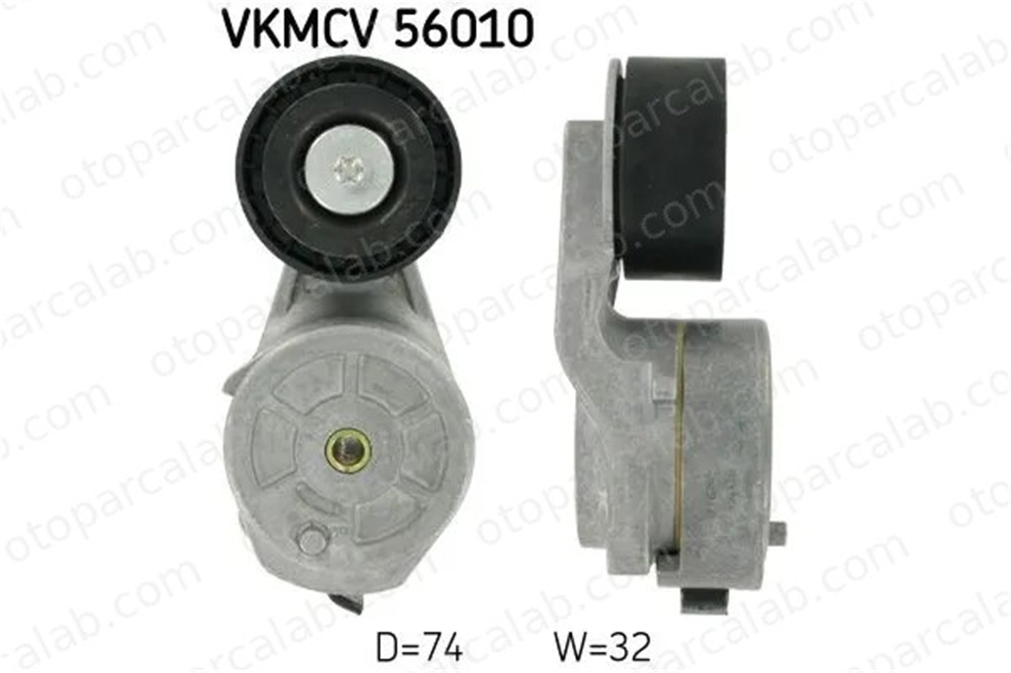 SKF VKMCV 56010 Vantilatör Kayış Gergi Rulmanı SCANIA R II P II 1512181 1774650