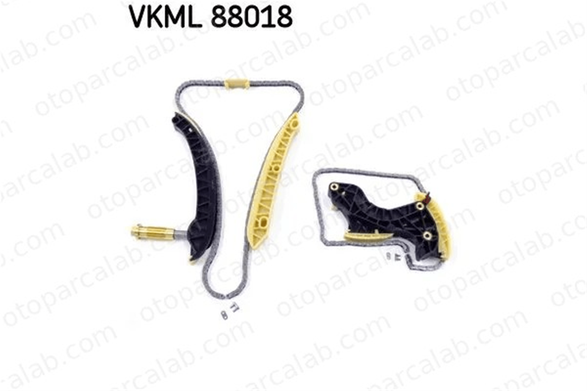 SKF VKML 88018 Triger Zincir Seti MERCEDES-BENZ C-SERISI C-SERISI Coupe A0009932076 A0009932176