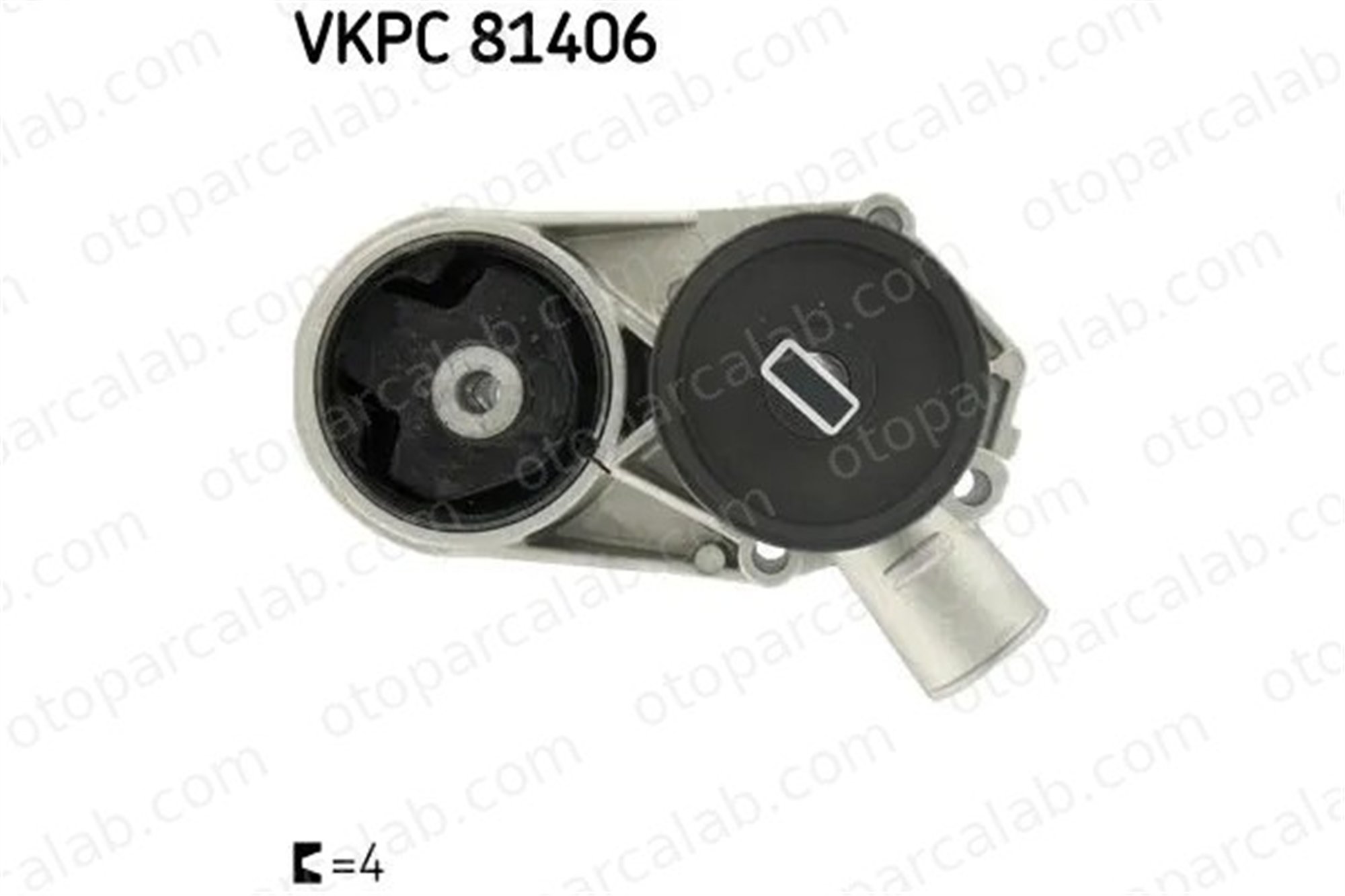 SKF VKPC 81406 Devirdaim Su Pompası SKODA FAVORIT FAVORIT Pick-up 7070246 007 070 246