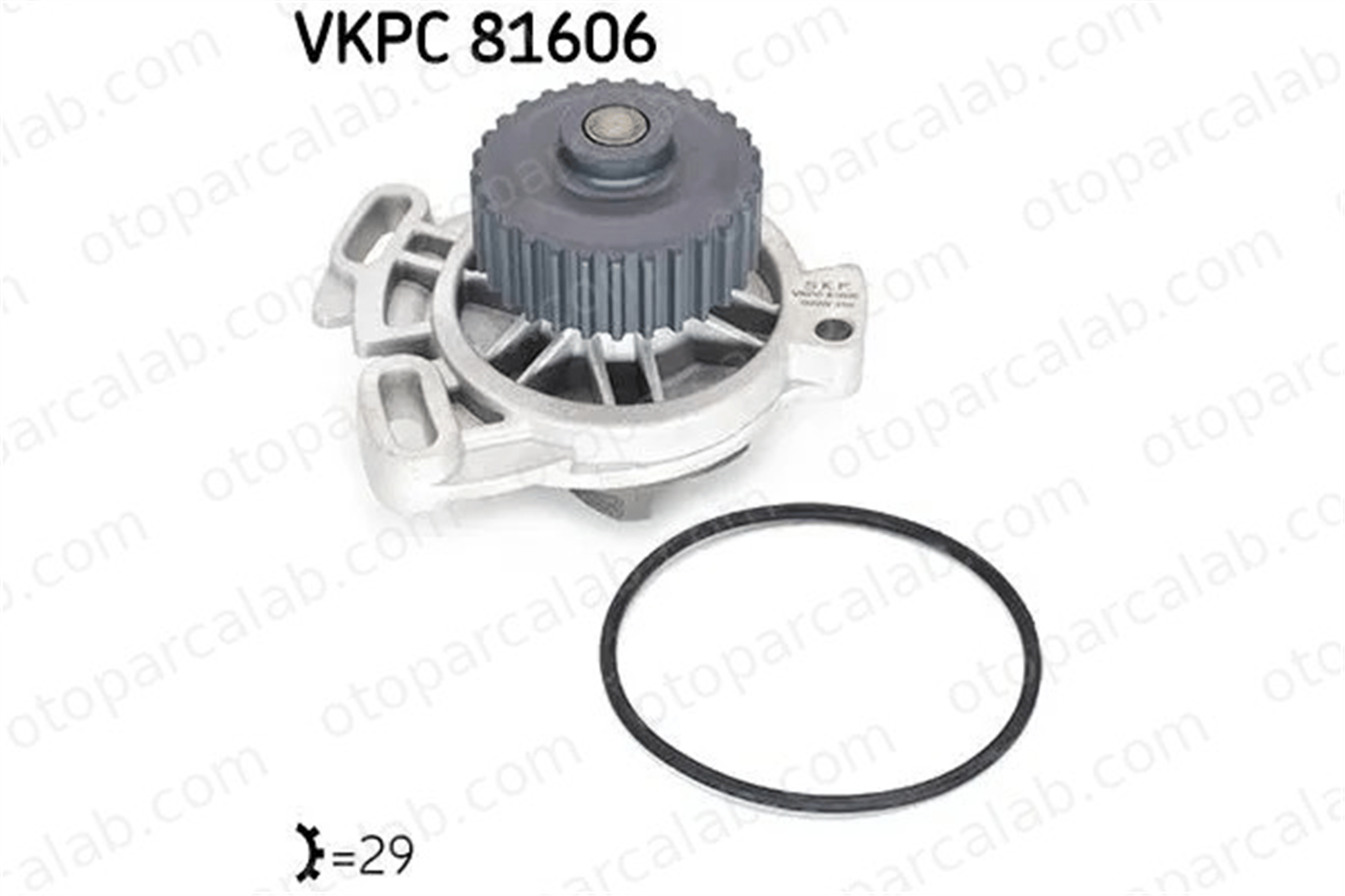 SKF VKPC 81606 Devirdaim Su Pompası AUDI 90 B3 100 C3 Sedan 34121005D 034121005D