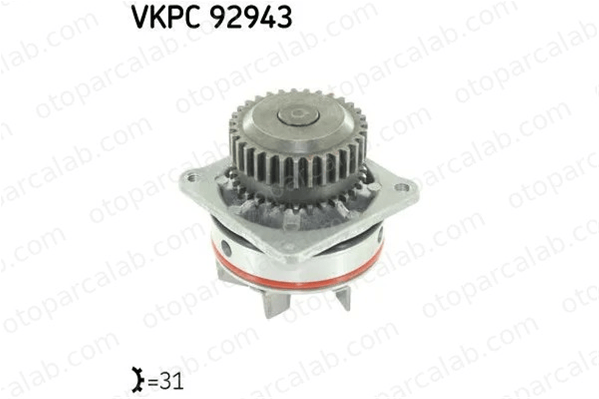 SKF VKPC 92943 Devirdaim Su Pompası NISSAN 350Z Coupe 350Z Roadster 7701068163 21010AL527