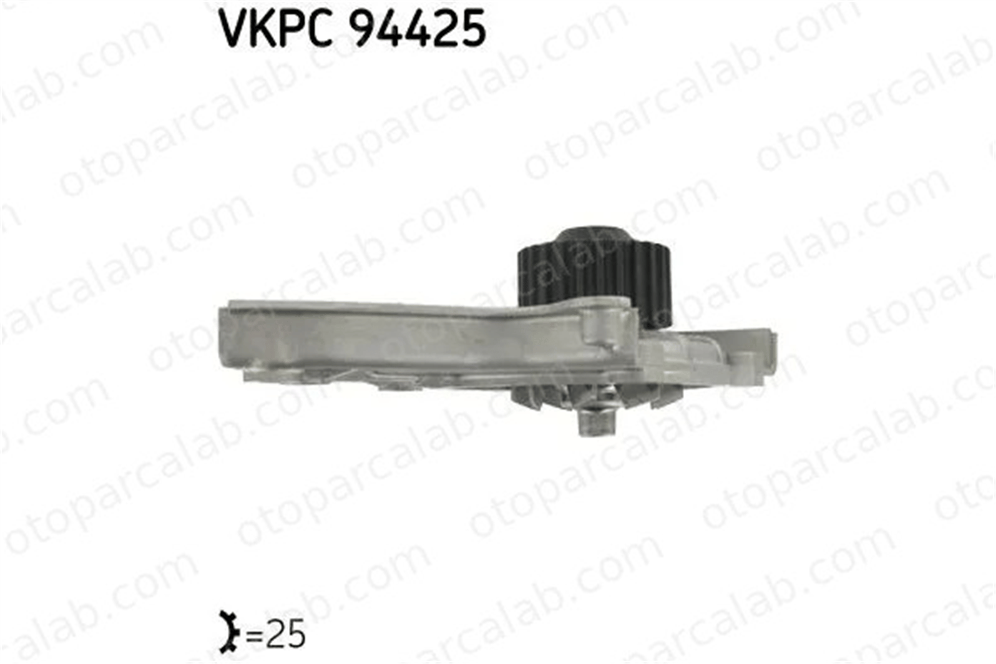 SKF VKPC 94425 Devirdaim Su Pompası KIA SPORTAGE SUV MAZDA 626 III FE3N15010E 0FE3N-15-010E