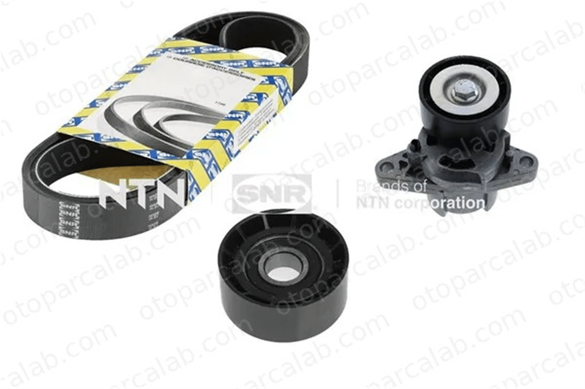SNR KA85547 Vantilatör Kayış Seti RENAULT LAGUNA II Grandtour DACIA DUSTER 7701477528 7700102872