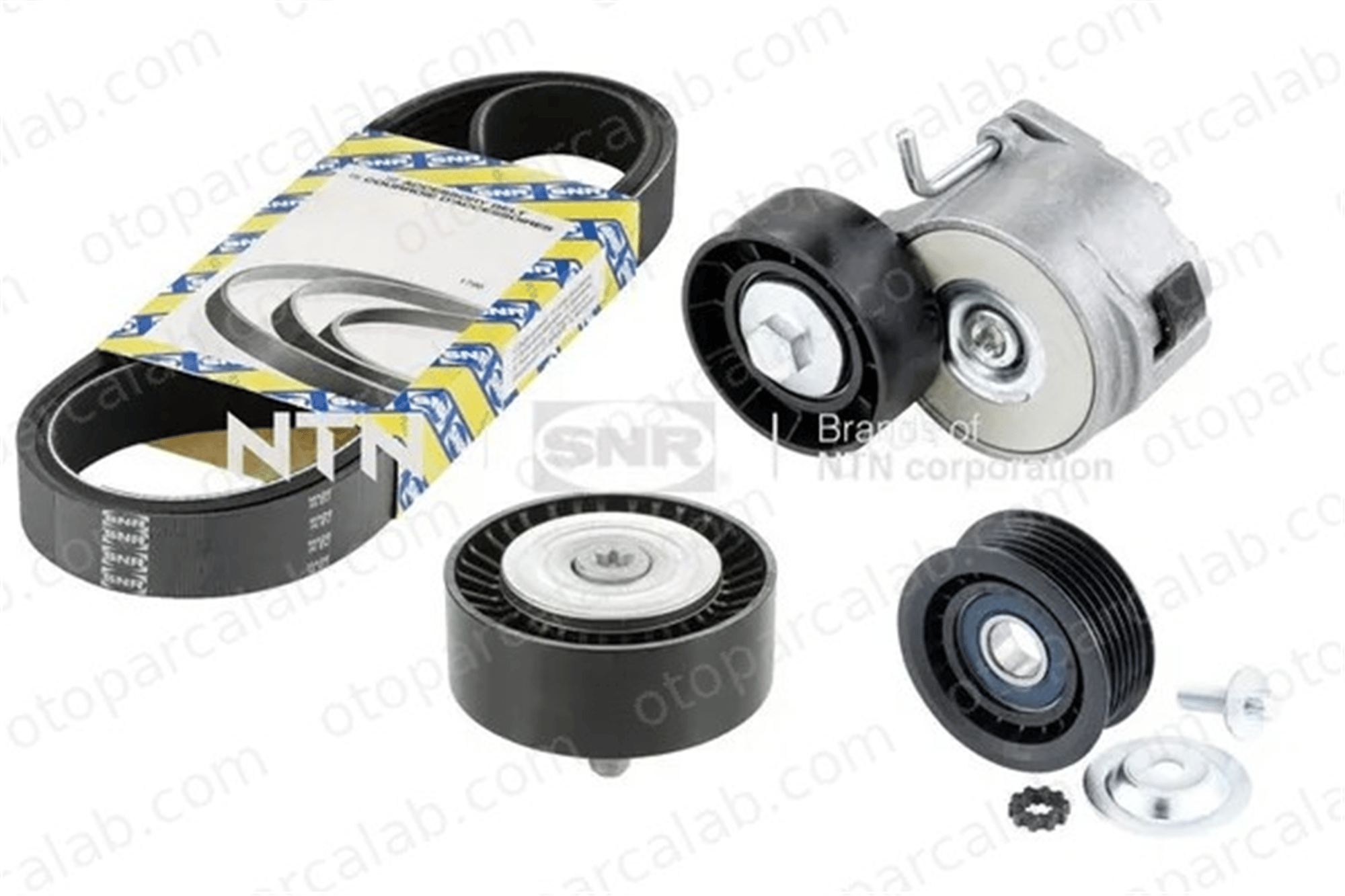 SNR KA86000 Vantilatör Kayış Seti ALFA ROMEO GIULIETTA FIAT BRAVO II 55203815 51758383