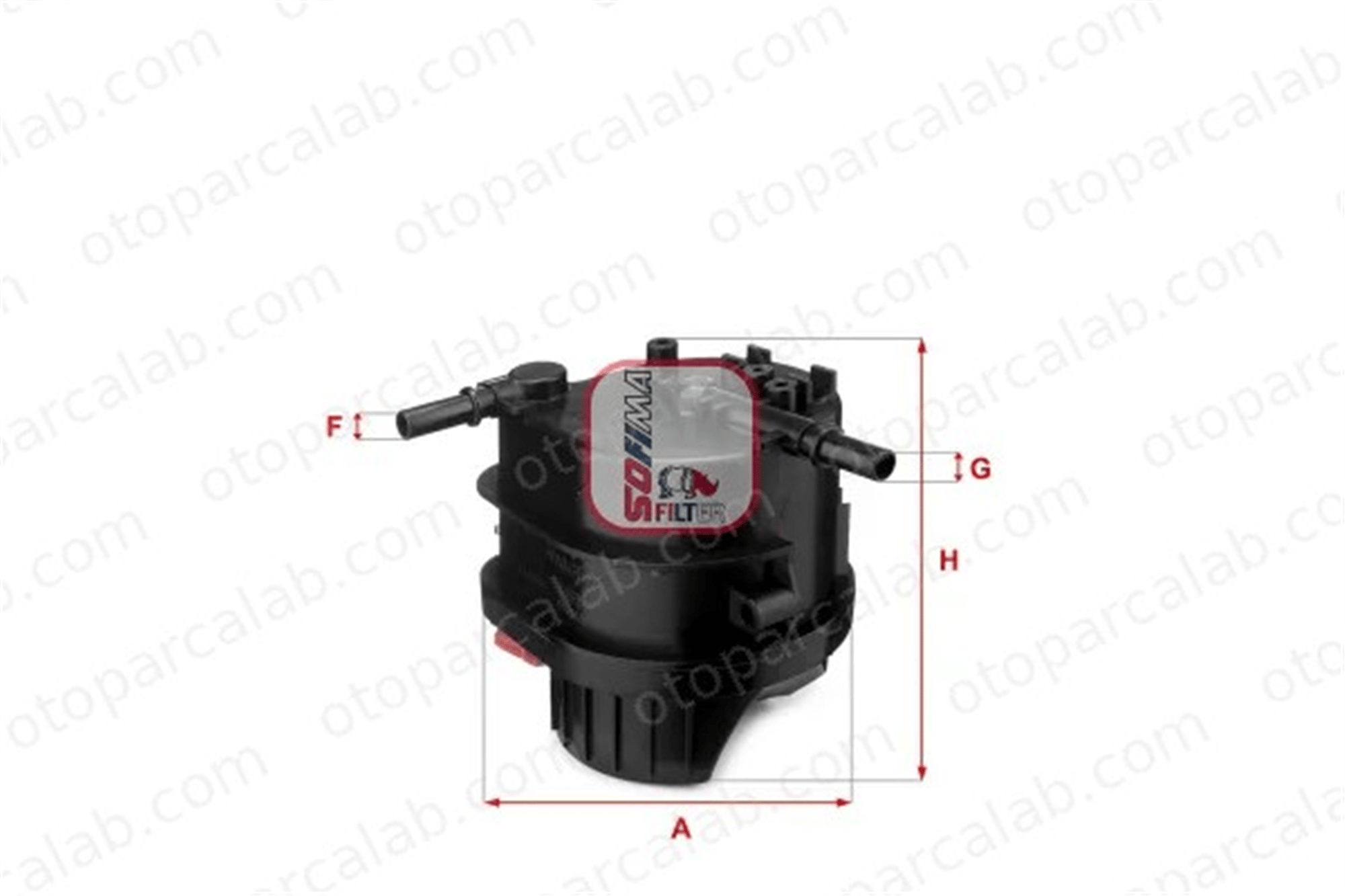 SOFIMA S 4015 NR Yakıt Filtresi CITROËN C3 I C1 190199 E148123
