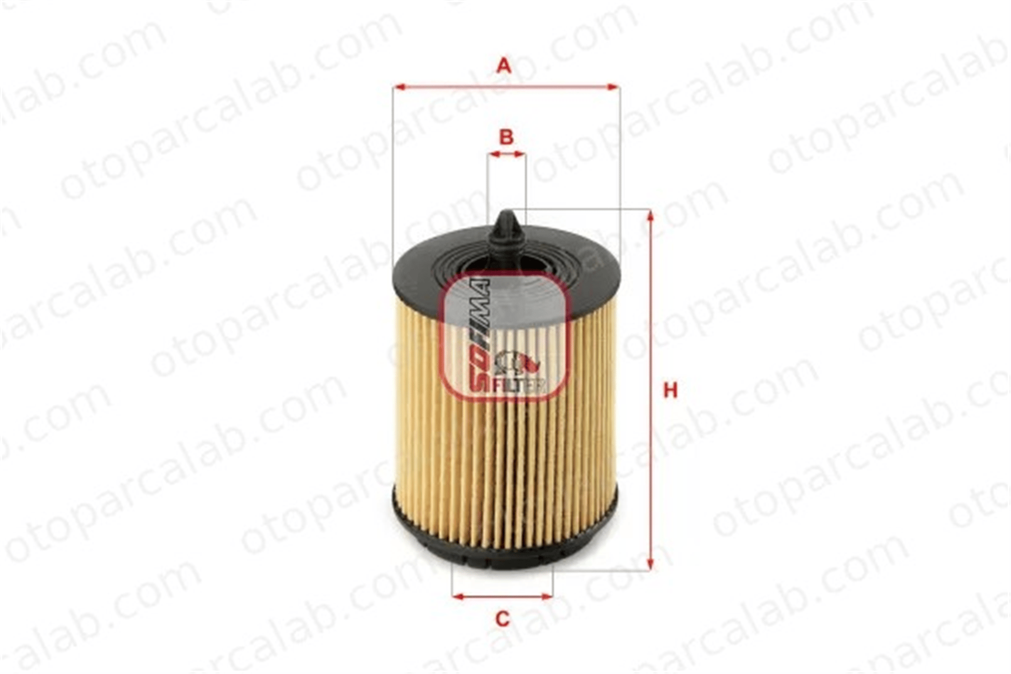 SOFIMA S 5024 PE Yakıt Filtresi SAAB 9-3 Station wagon 9-3 4804935 71739396