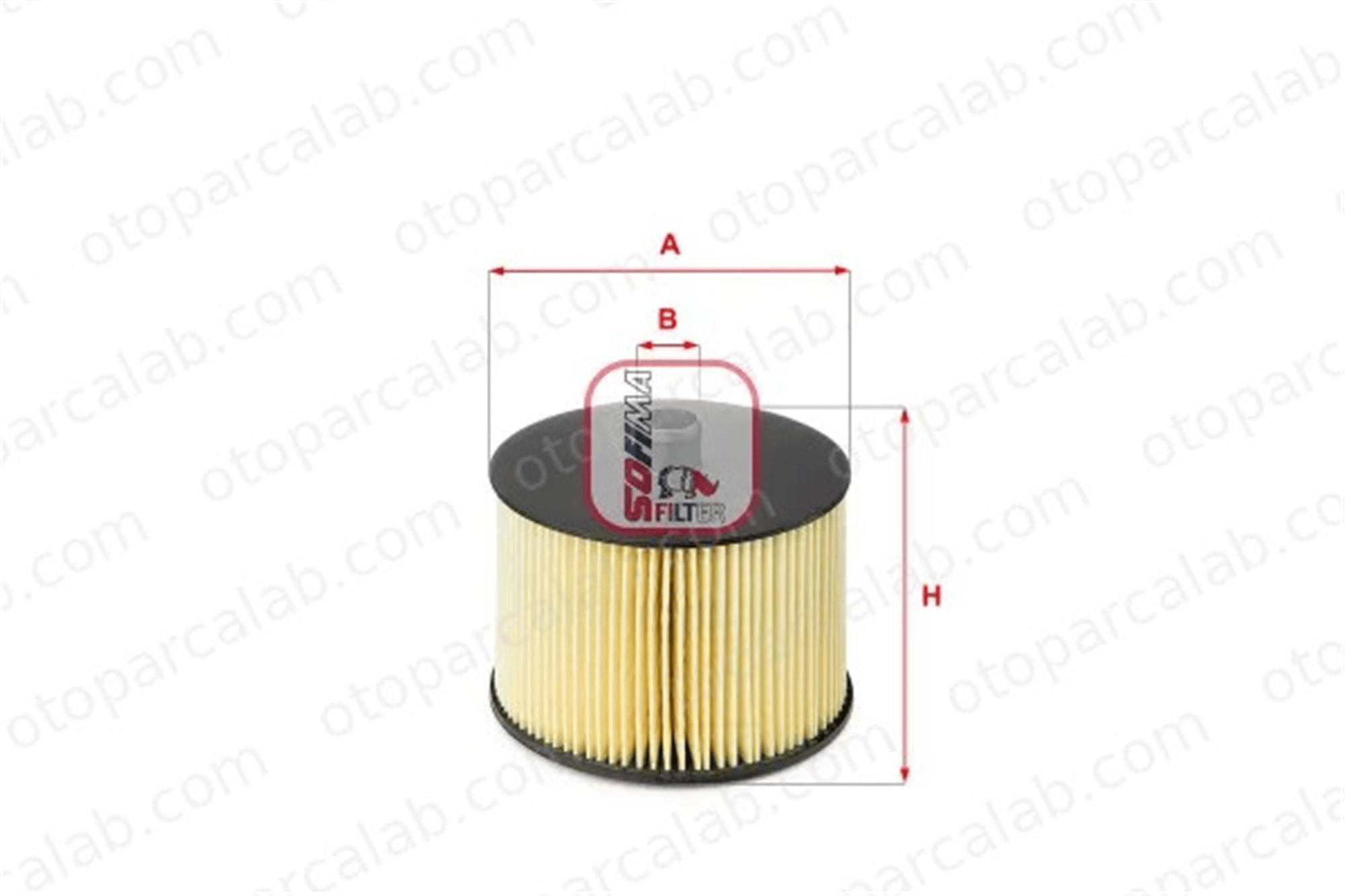 SOFIMA S 6022 NE Yakıt Filtresi FORD KUGA I GALAXY II 1906C0 190689