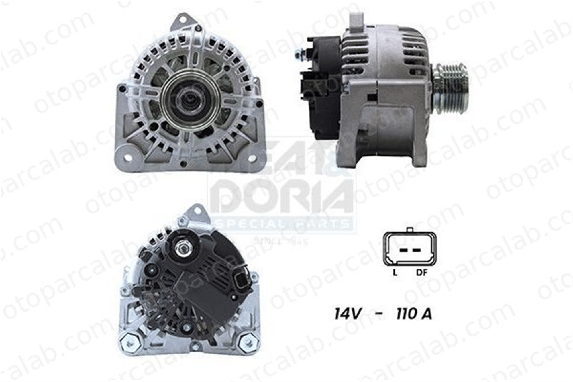 SPAGO ALT1055 Alternatör RENAULT KANGOO Express MEGANE II 2310000Q0G 2310000Q2C