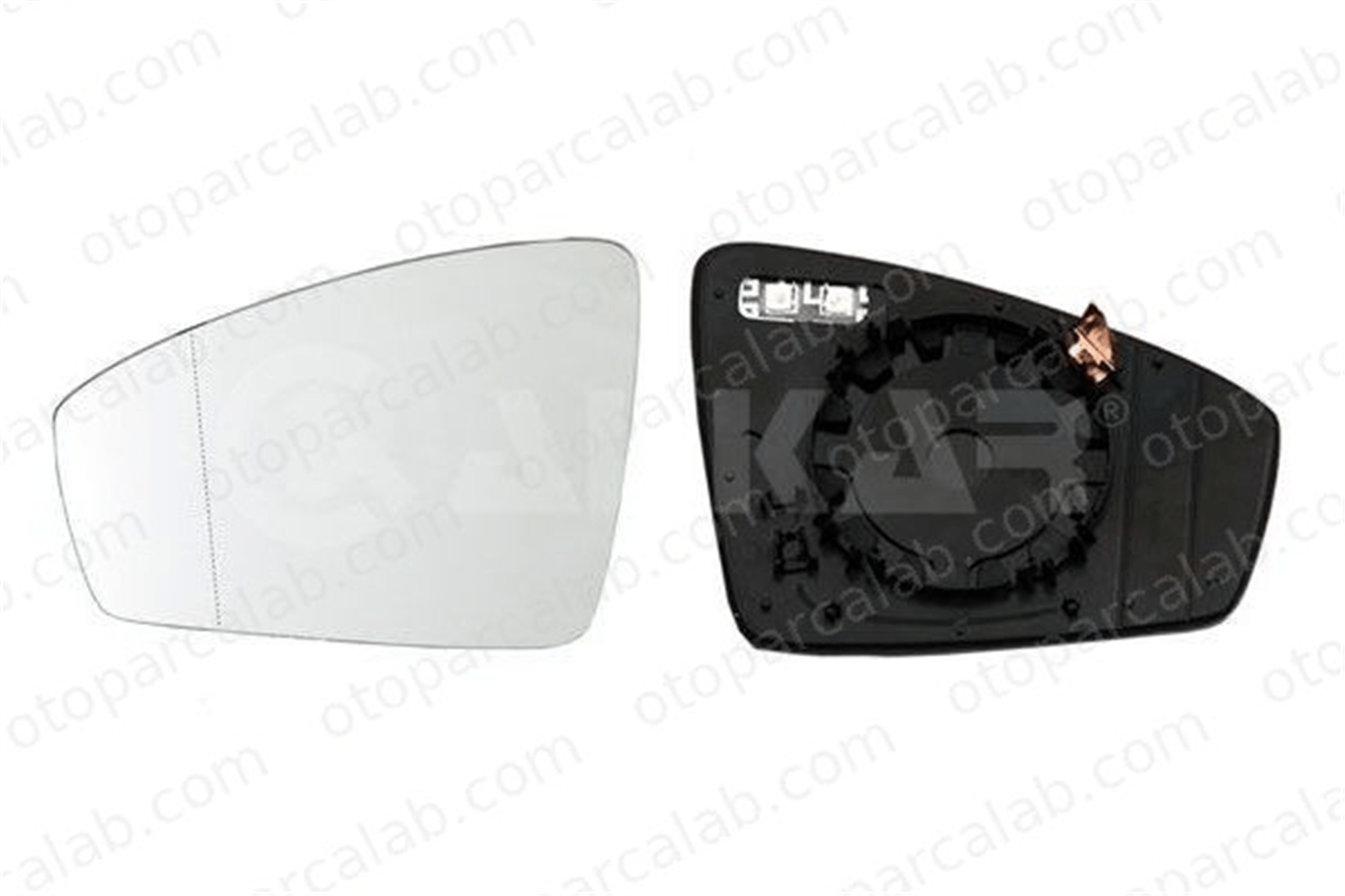 SPJ L-0763 Ayna Camı Dış Sol VW TIGUAN TIGUAN ALLSPACE 5NA857521 5NM857521A