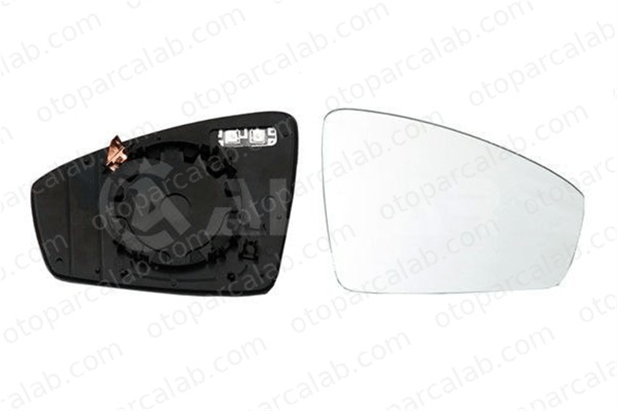 SPJ L-0764 Ayna Camı Dış Sağ VW TIGUAN TIGUAN ALLSPACE 5NA857522 5NM857522A